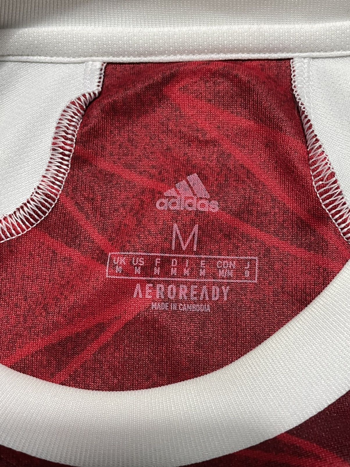 Adidas Arsenal London 2020 2021 Home Shirt Jersey Football #7 Saka Size US M / EU 48-50 / 2 - 8 Thumbnail