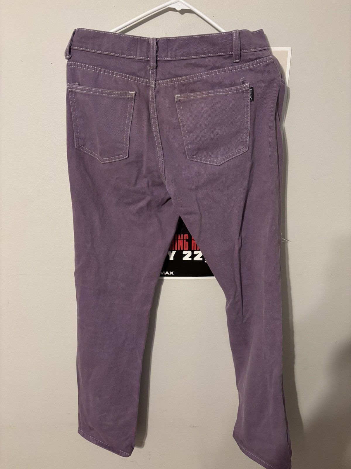 Japanese Brand Vintage Purple Rockstar Denim Pants Size US 30 / EU 46 - 3 Thumbnail