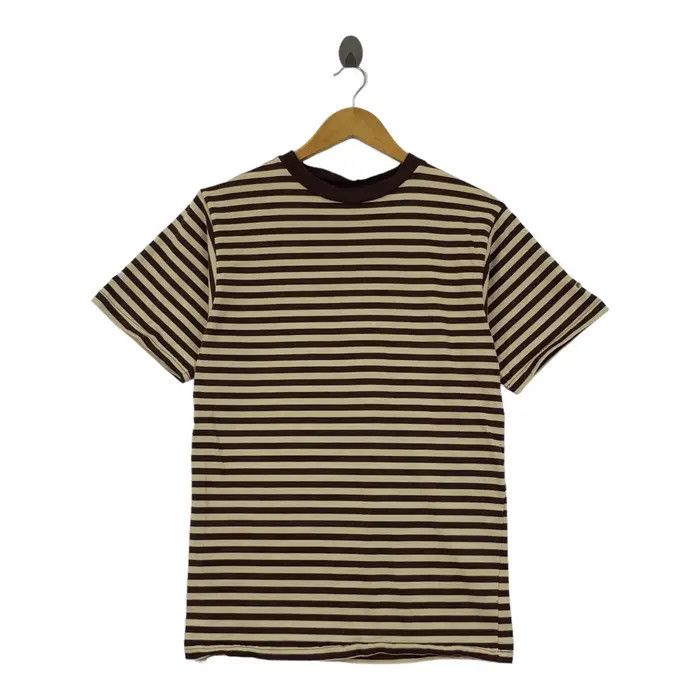 Vintage PIKO HAWAII WEAR Surf Striped Embossed Logo Tee Shirt Size US M / EU 48-50 / 2 - 1 Thumbnail