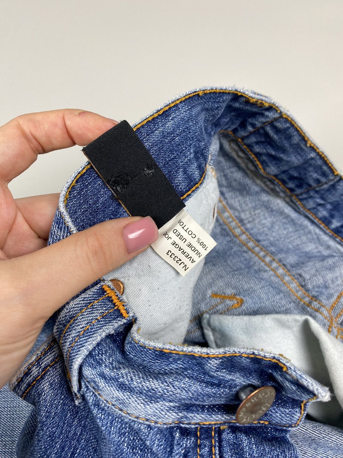 Japanese Brand × Nudie Jeans Nudie Jeans Co Average Joe men’s Jeans size 32 x 34 Size US 32 / EU 48 - 15 Thumbnail