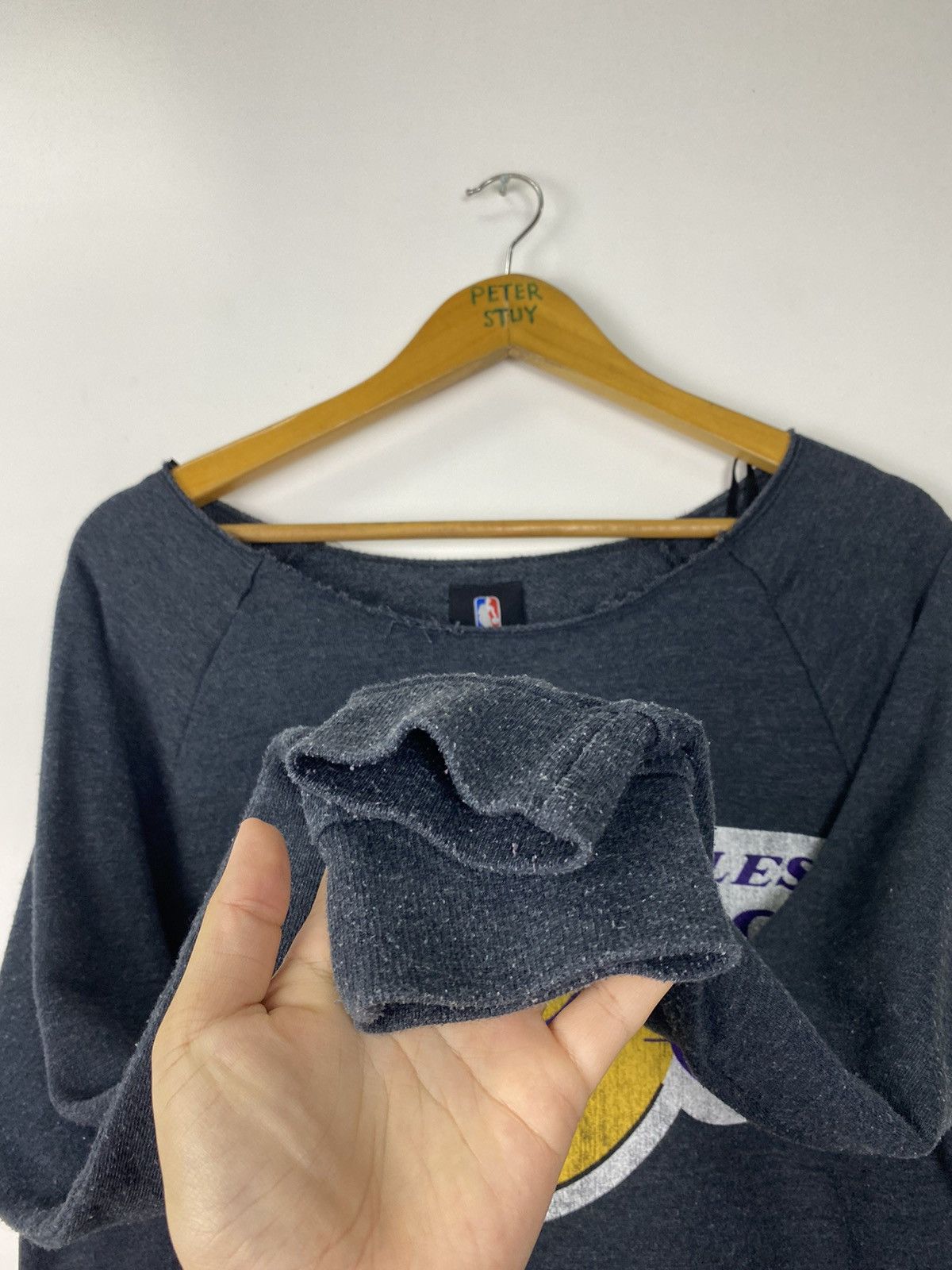 NBA Vintage NBA Los Angeles Lakers womens sweater Size US M / EU 48-50 / 2 - 8 Thumbnail