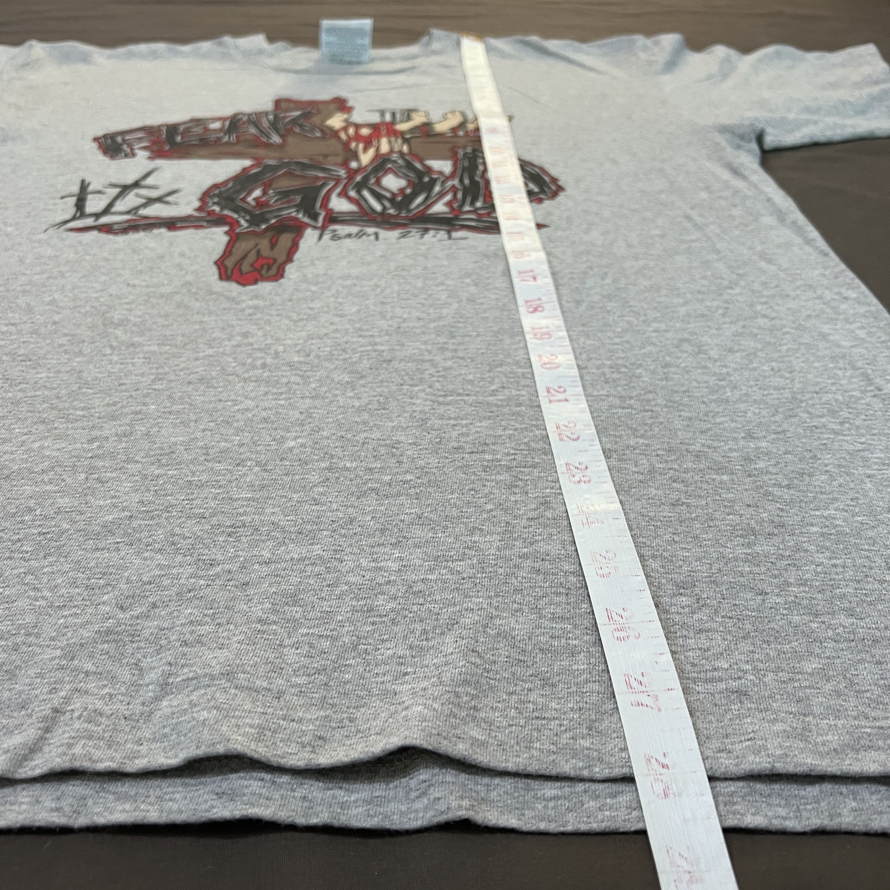 Vintage Vintage 90s Fear God Bible Holy Jesus Promo Tee Size US L / EU 52-54 / 3 - 8 Thumbnail