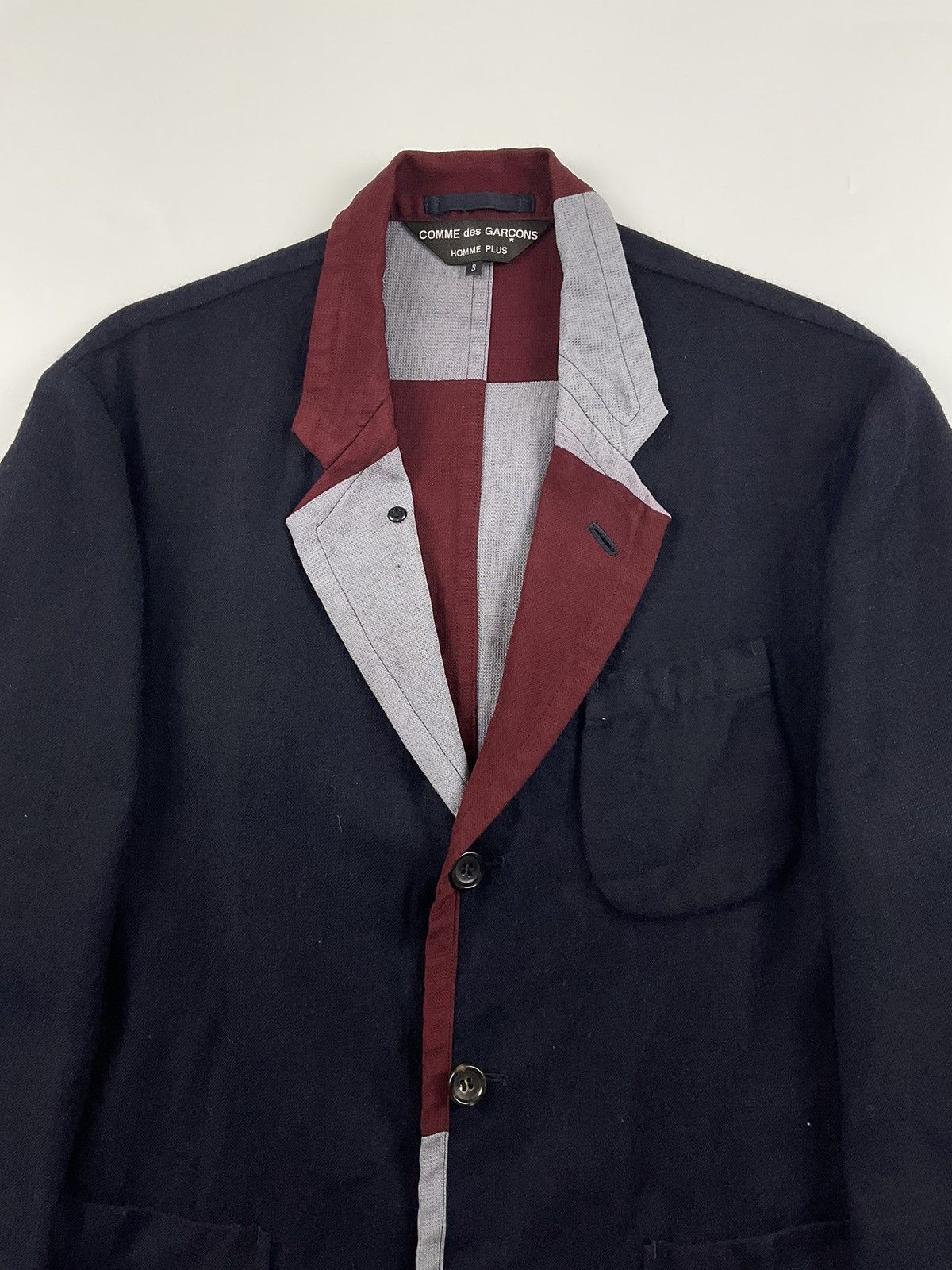 Comme des Garcons Homme Plus Comme des Garcons Homme Plus S/S'01 3B Plaid Lining Jacket Size US S / EU 44-46 / 1 - 10 Thumbnail