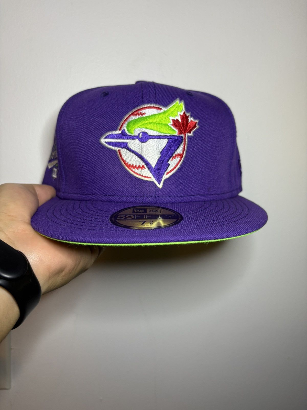 New Era Sz. 7 5/8 MLB Toronto Blue Jays Fitted Topperz Size ONE SIZE - 3 Thumbnail