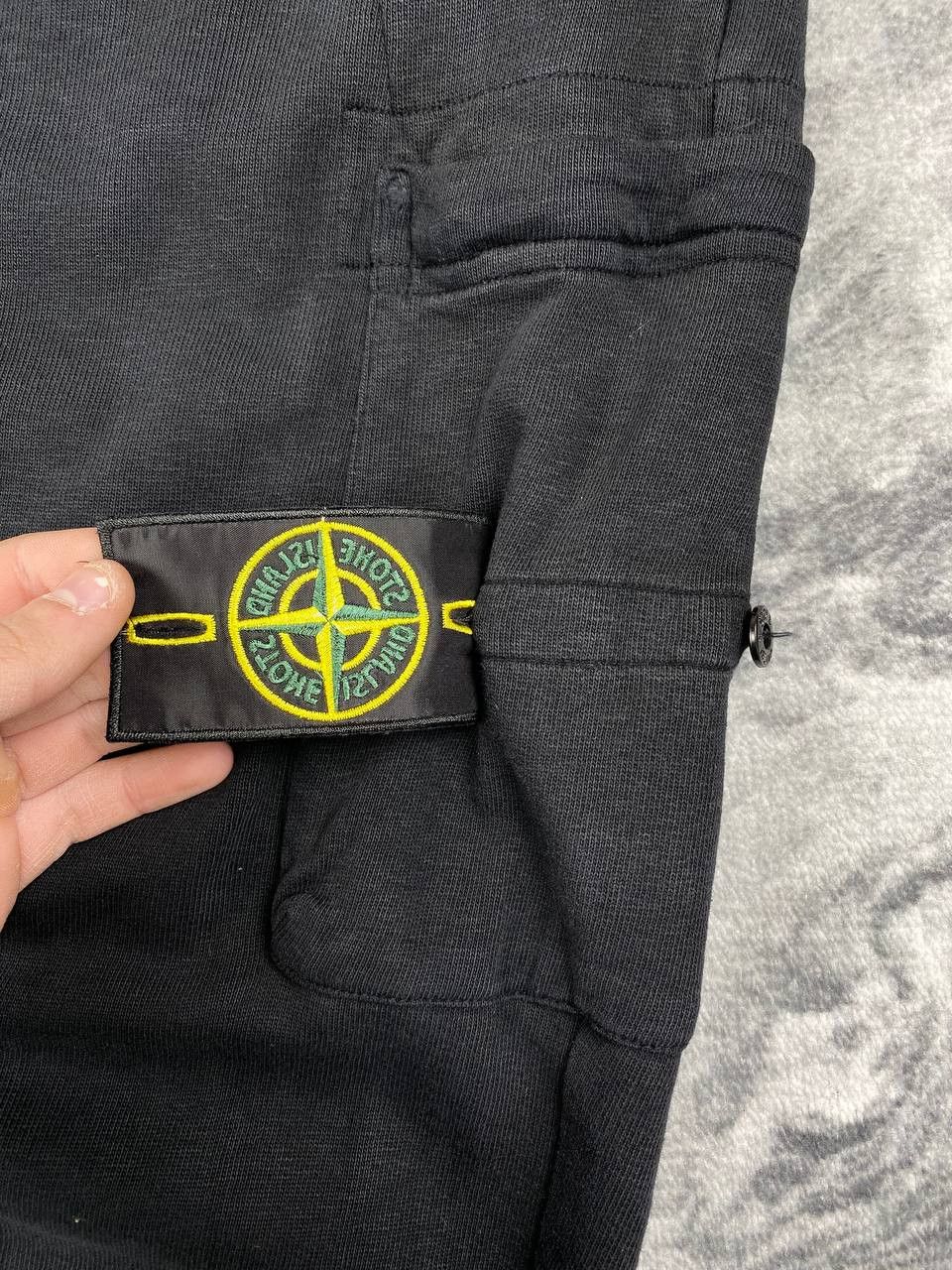 Stone Island Stone Island Fleece Garment Dyed Cargo Pants Sweatpants Men Size US 34 / EU 50 - 4 Thumbnail