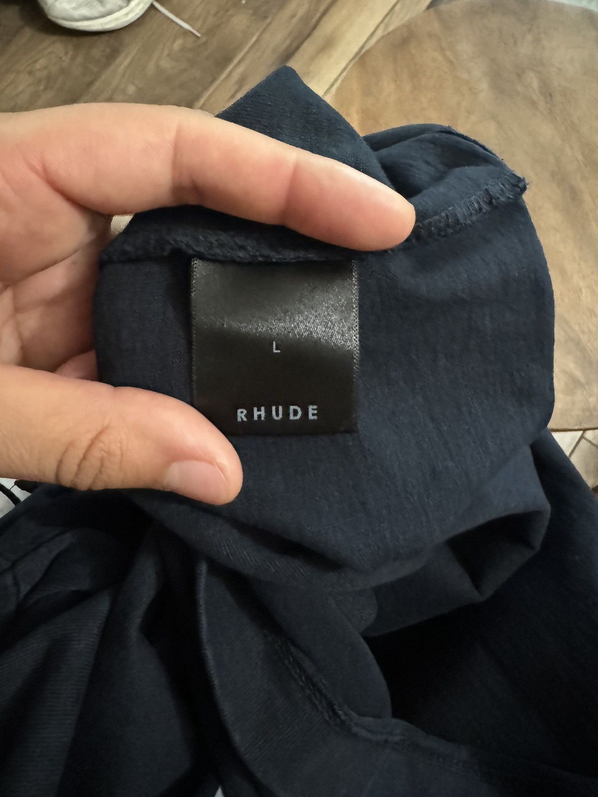 Rhude Rhude Leopard T-shirt Navy Size US L / EU 52-54 / 3 - 4 Thumbnail