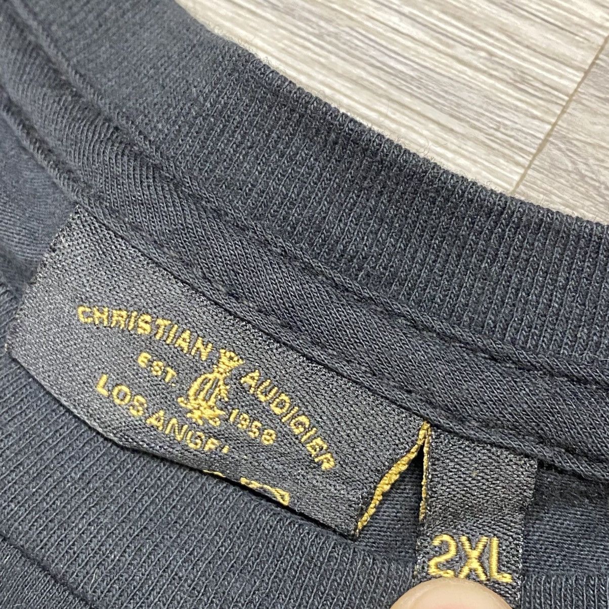 Christian Audigier Vintage Y2K Christian Audigier Rhinestone T-Shirt Size 2XL Size US XXL / EU 58 / 5 - 5 Thumbnail