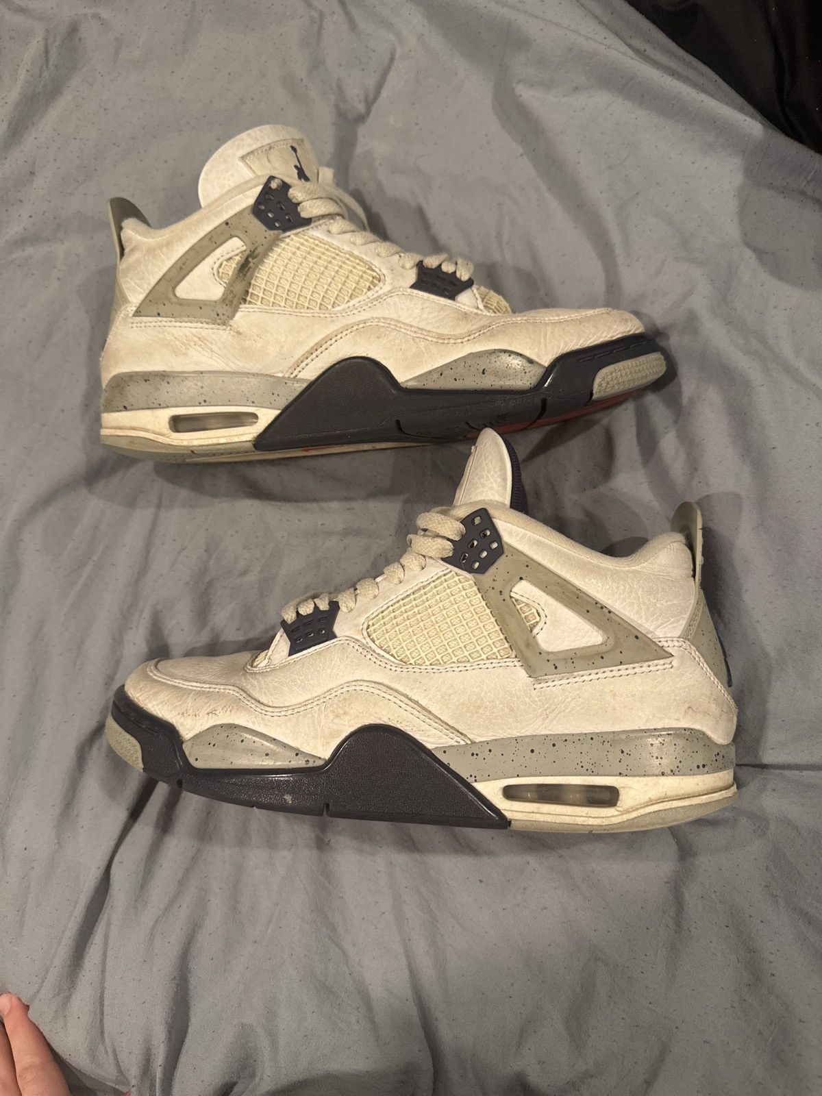 Jordan Brand Jordan 4 Midnight Navy Size US 9.5 / EU 42-43 - 1 Thumbnail