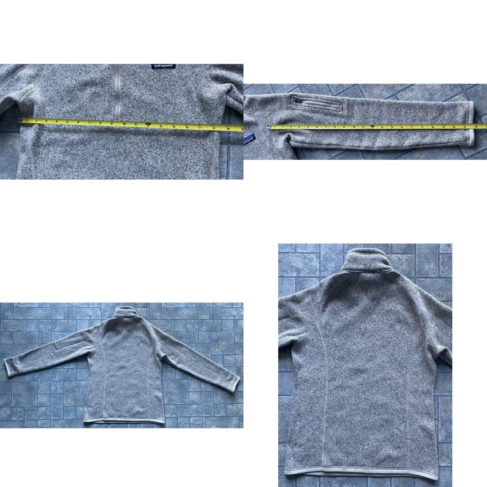 Patagonia Patagonia Better Sweater Worn Wear Gray M 1/4 Zip Jacket Womens Size M / US 6-8 / IT 42-44 - 9 Thumbnail