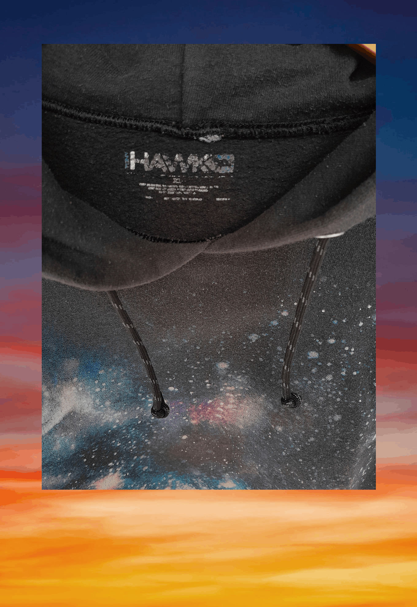 Hawk × Tony Hawk Y2K Vintage HAWK Galaxy Skateboards hoodies Size US XL / EU 56 / 4 - 4 Thumbnail