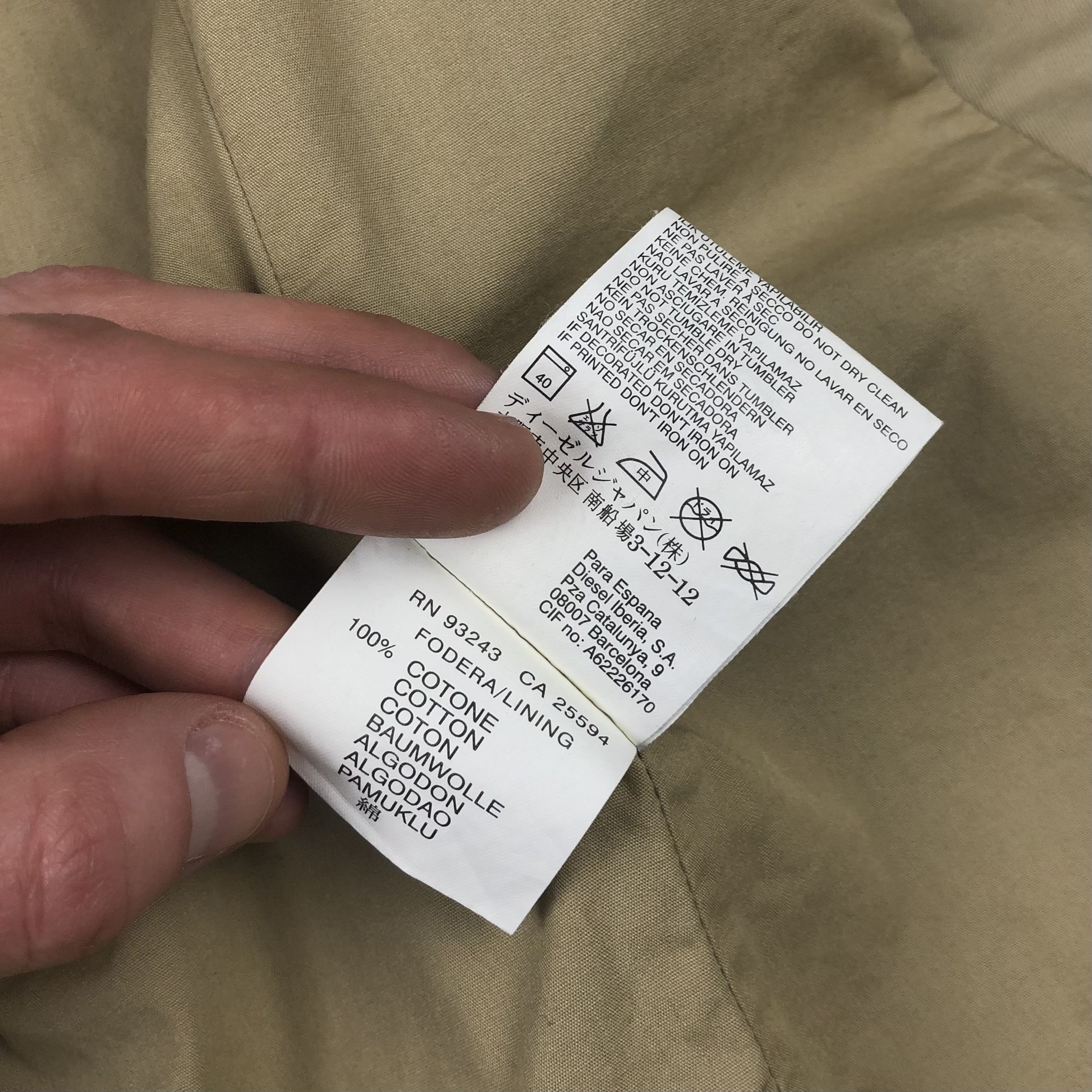 Diesel Y2K Diesel Jacket Rising Sun Avant Garde Size L / US 10 / IT 46 - 16 Thumbnail
