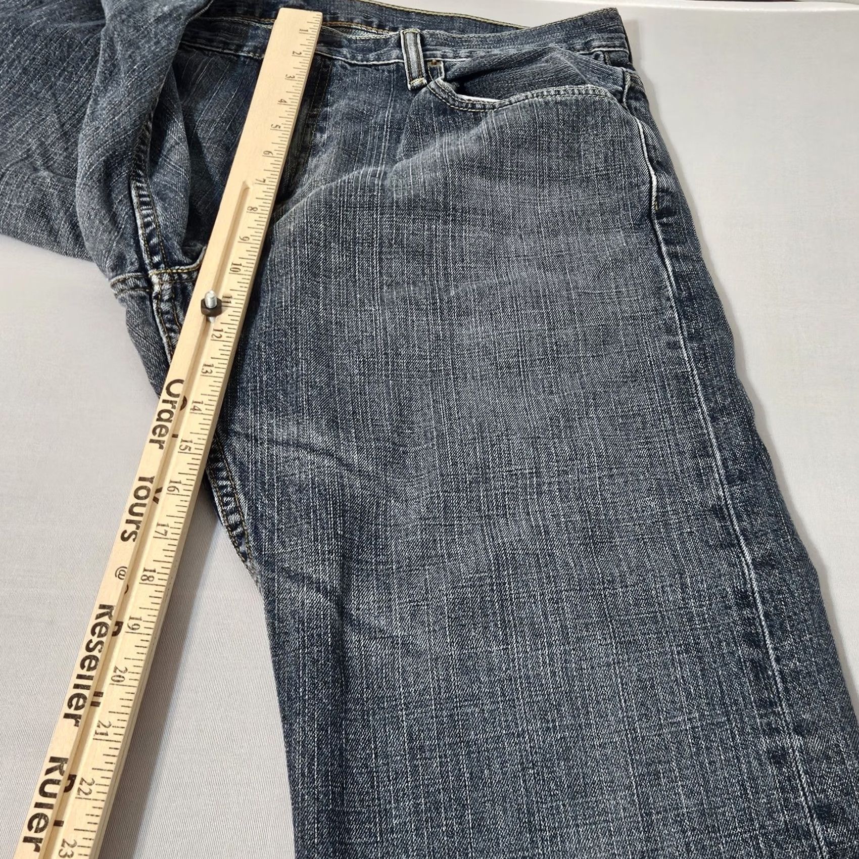 Levi's Levi's 569 Jeans Loose Straight Fit Denim Black Size 36x30 Mens Size US 36 / EU 52 - 7 Thumbnail