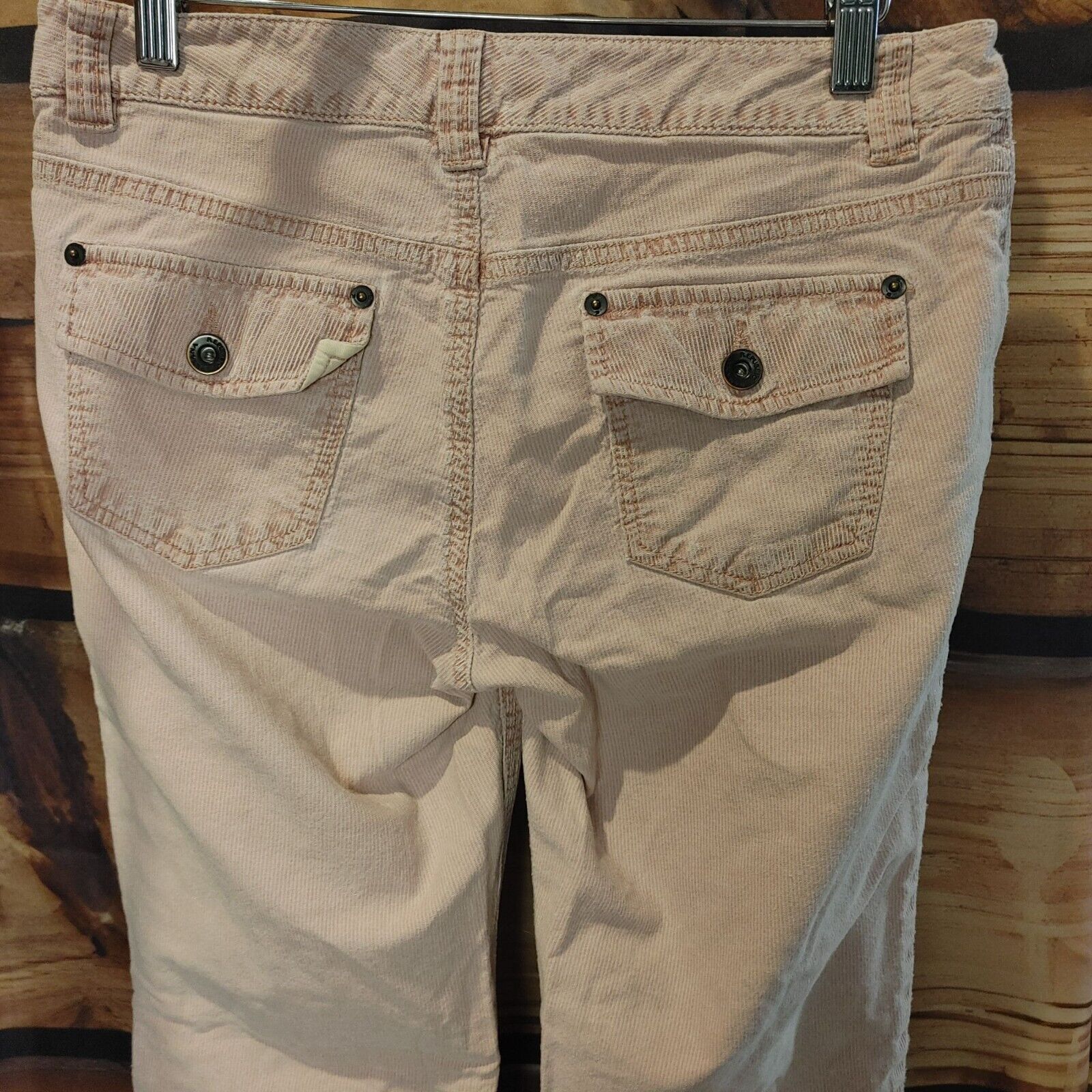 Banana Republic Banana Republic Women's Light Pink Corduroy Jeans 4 Size 27" / US 4 / IT 40 - 2 Thumbnail