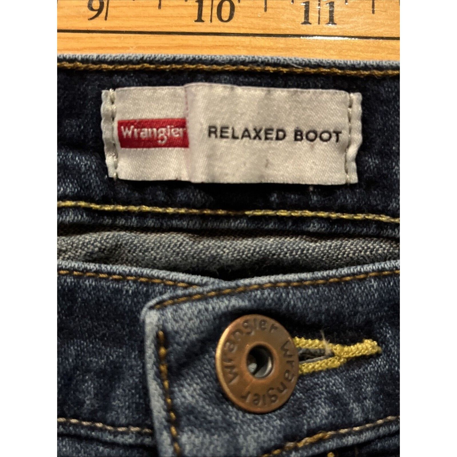 Wrangler Wrangler Vintage Jeans Men’s 36x31 Blue Relaxed Boot Denim Size US 36 / EU 52 - 3 Thumbnail