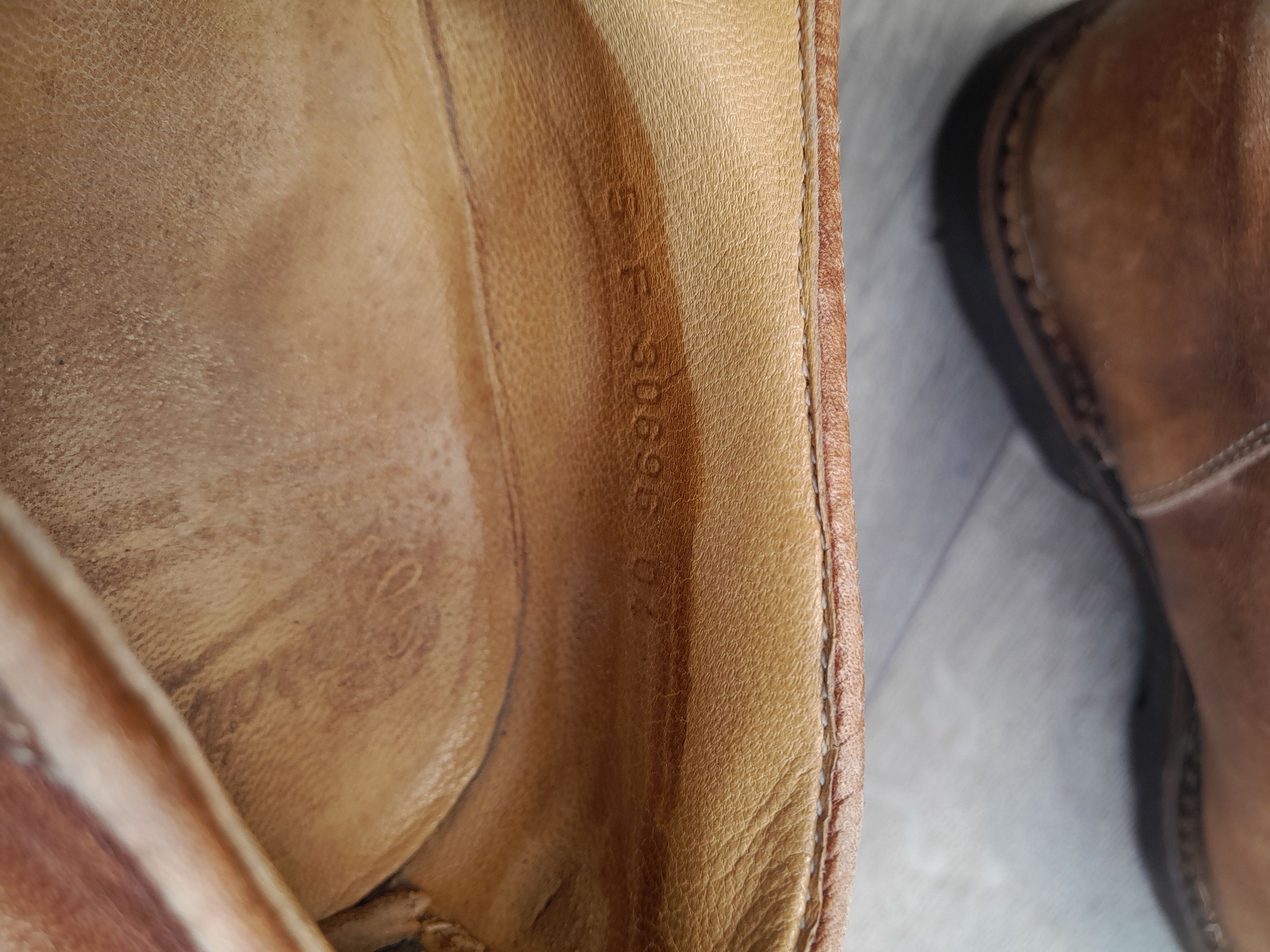 Paraboot Michael Derby shoes in brown leather. Size US 5 / EU 37 - 10 Thumbnail