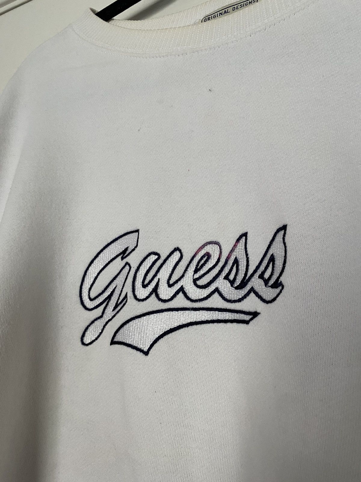 Guess × Vintage Vintage Guess Sweater Size US L / EU 52-54 / 3 - 2 Thumbnail