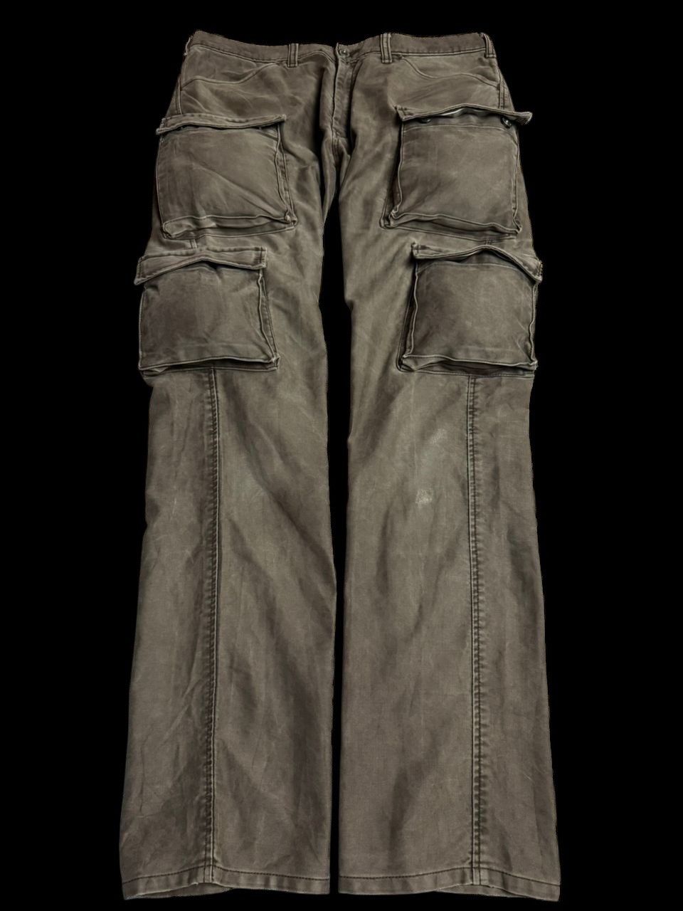 Japanese Brand × Vintage Cargo multi-pocket studio orire ships pants Size US 35 - 1 Thumbnail