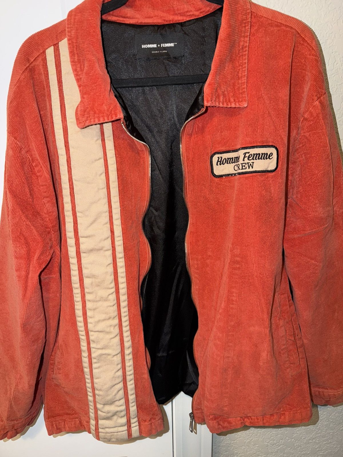 Homme + Femme La This Homme + Femme "Crew" Corduroy Racing Jacket Size US L / EU 52-54 / 3 - 3 Thumbnail