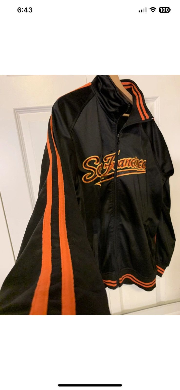 Other San Francisco mens sz L jacket polyester black windbreaker Size US L / EU 52-54 / 3 - 1 Thumbnail
