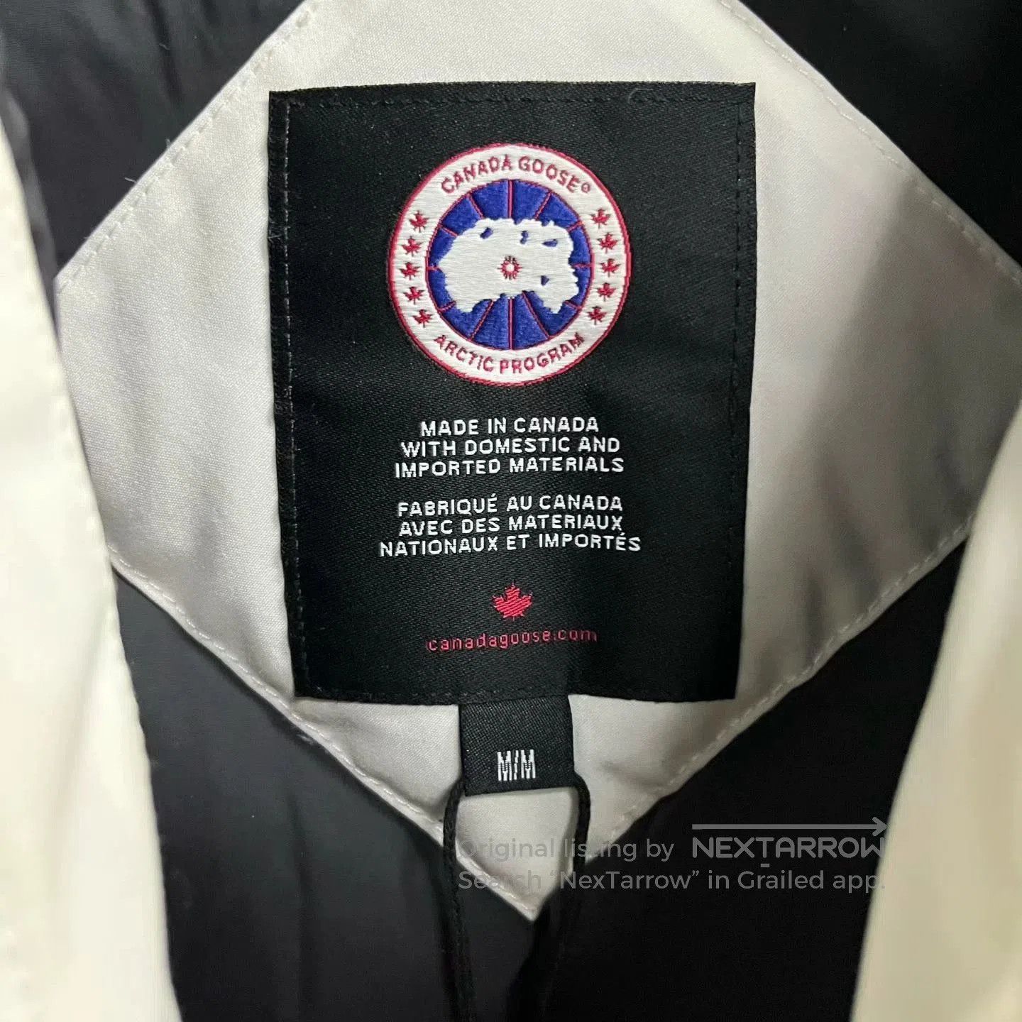 Canada Goose canada goose white parka with fur hood. Size US M / EU 48-50 / 2 - 2 Thumbnail