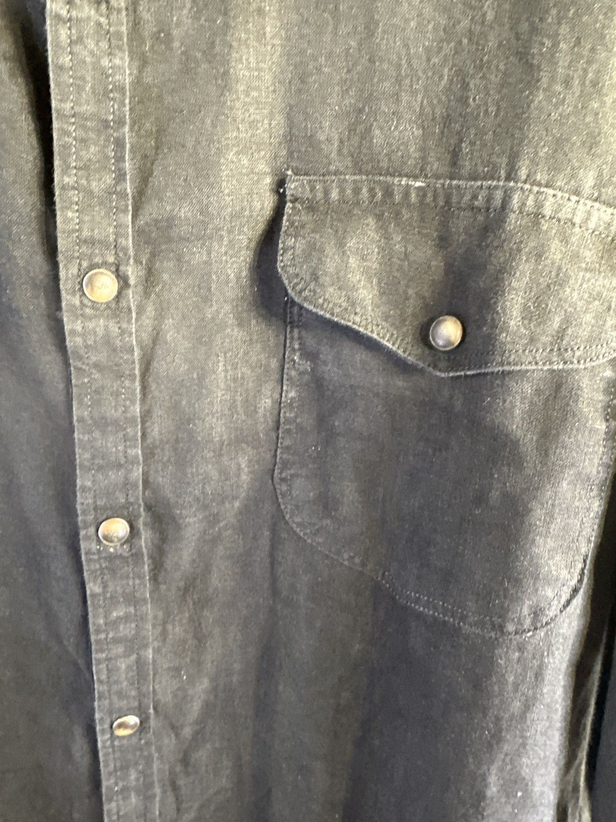 Lucky Brand Lucky Brand Linen Western Long Sleeve Shirt Size US XL / EU 56 / 4 - 4 Thumbnail