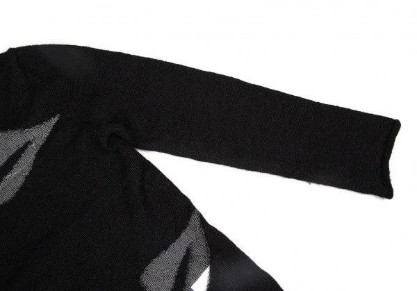Comme des Garcons Comme Des Garcons Black Retro Lip Knit Top Size S / US 4 / IT 40 - 3 Thumbnail