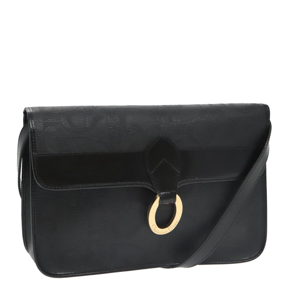 Dior Black Leather Shoulder Bag (Pre-Owned) Size ONE SIZE - 1 Thumbnail