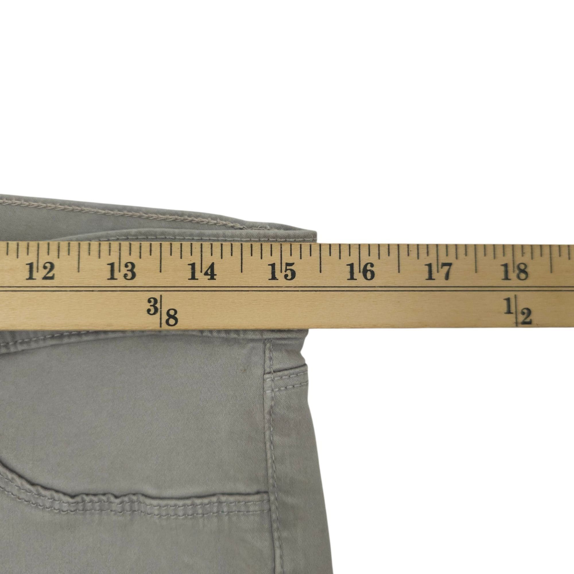 J Brand J Brand Capri Jeans Size 30 Gray Cropped Skinny Denim Pants Size 31" - 14 Thumbnail