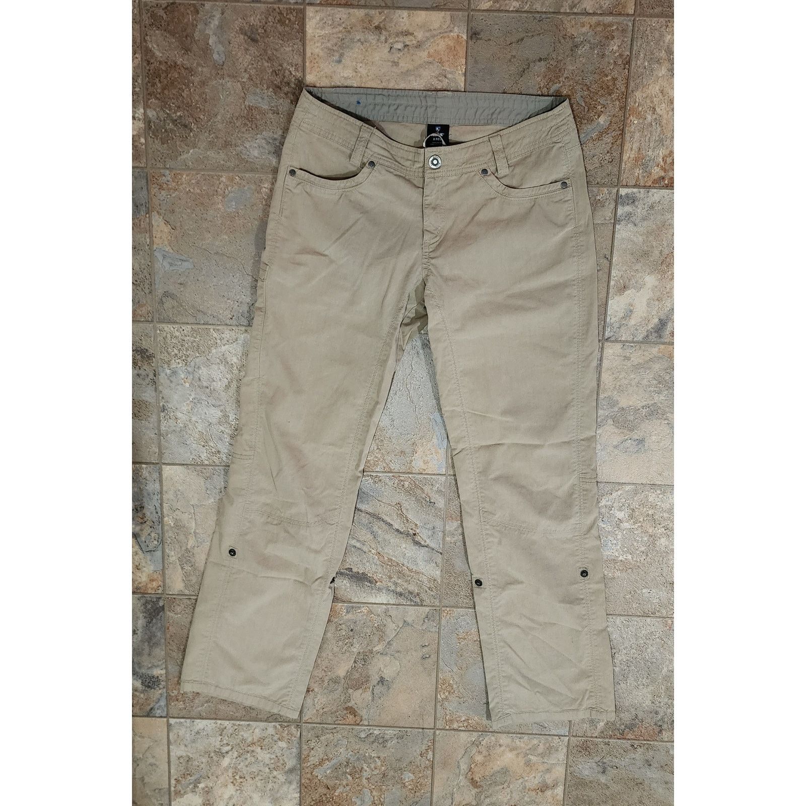 Kuhl Kuhl Spire Roll Up Hiking Pants Outdoor Women Size 8 Khaki Size 30" / US 8 / IT 44 - 5 Thumbnail