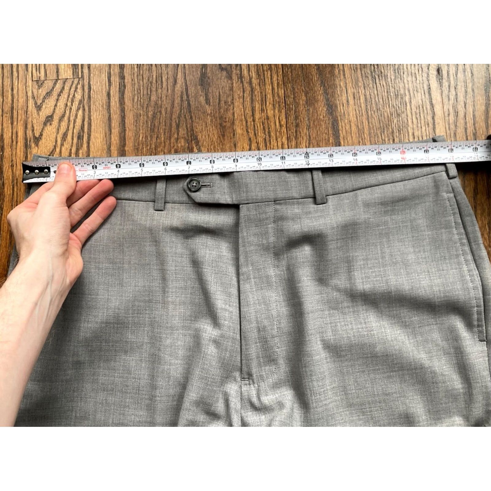Brooks Brothers Brooks Brothers Dress Pants Mens 36x30 Gray Wool Flat Front Madison Brookscool Regular Mens Pants Size US 36 / EU 52 - 5 Thumbnail
