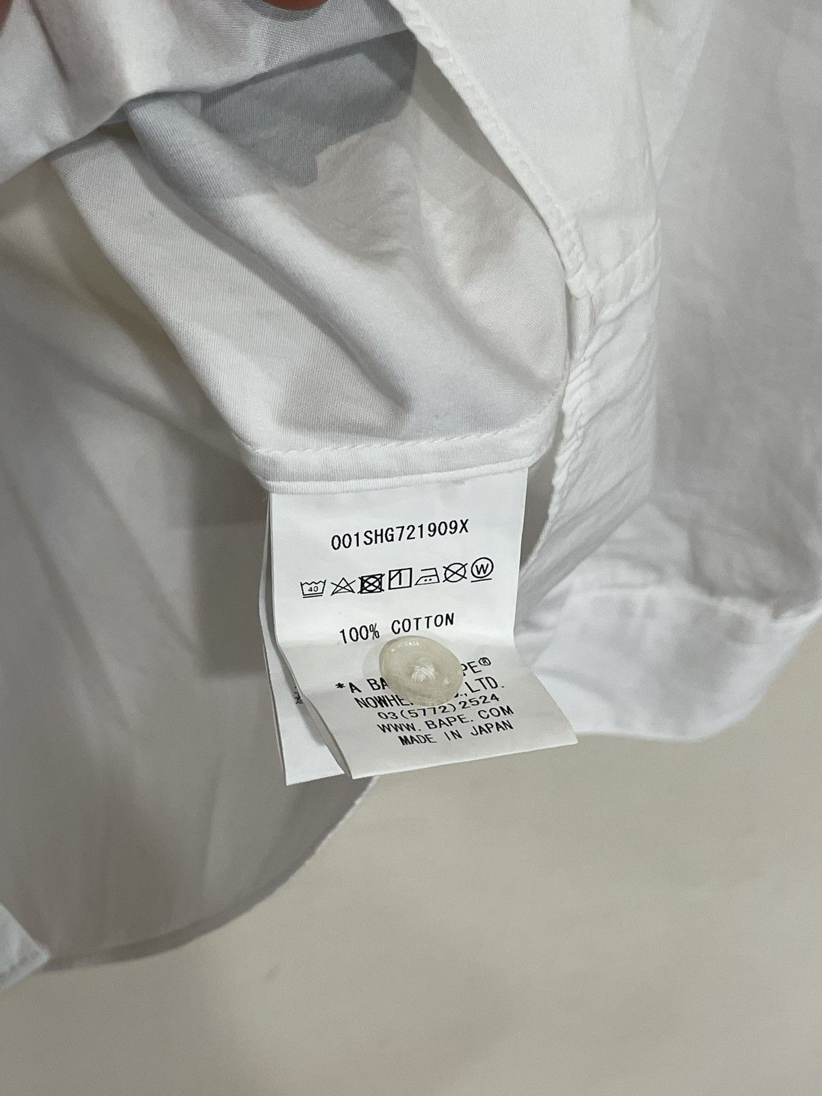 Bape × Comme des Garcons Bape x Comme Des Garcons Button Up Shirt Size US M / EU 48-50 / 2 - 6 Thumbnail
