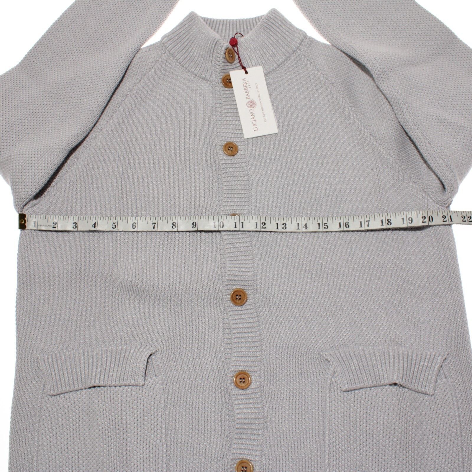 Luciano Barbera Luciano Barbera Sweater Size US M in Gray Size US M / EU 48-50 / 2 - 6 Thumbnail