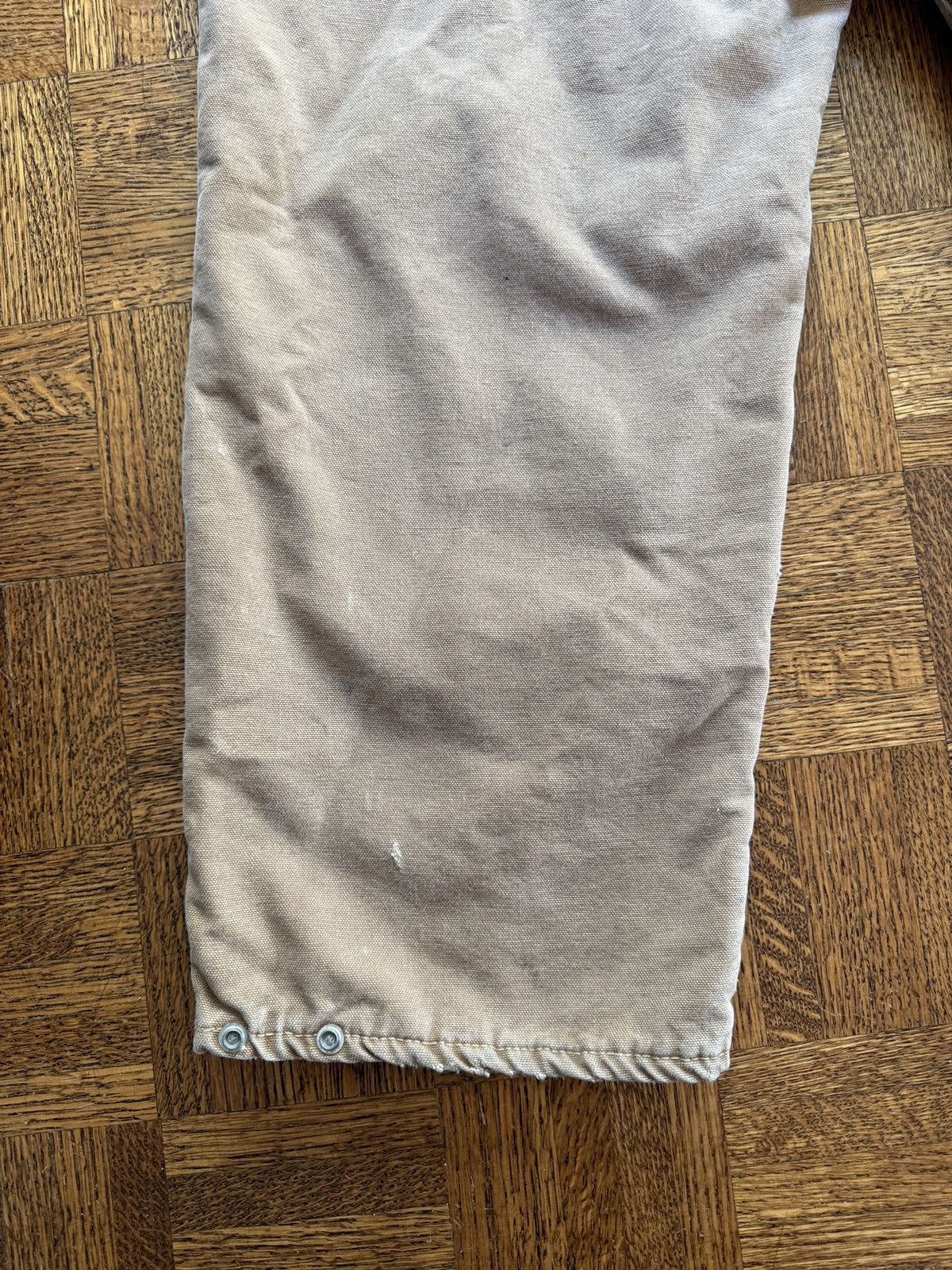 Carhartt Vintage 70s Carhartt Quilt Lined Snap Button Work Pants Size US 36 / EU 52 - 10 Thumbnail