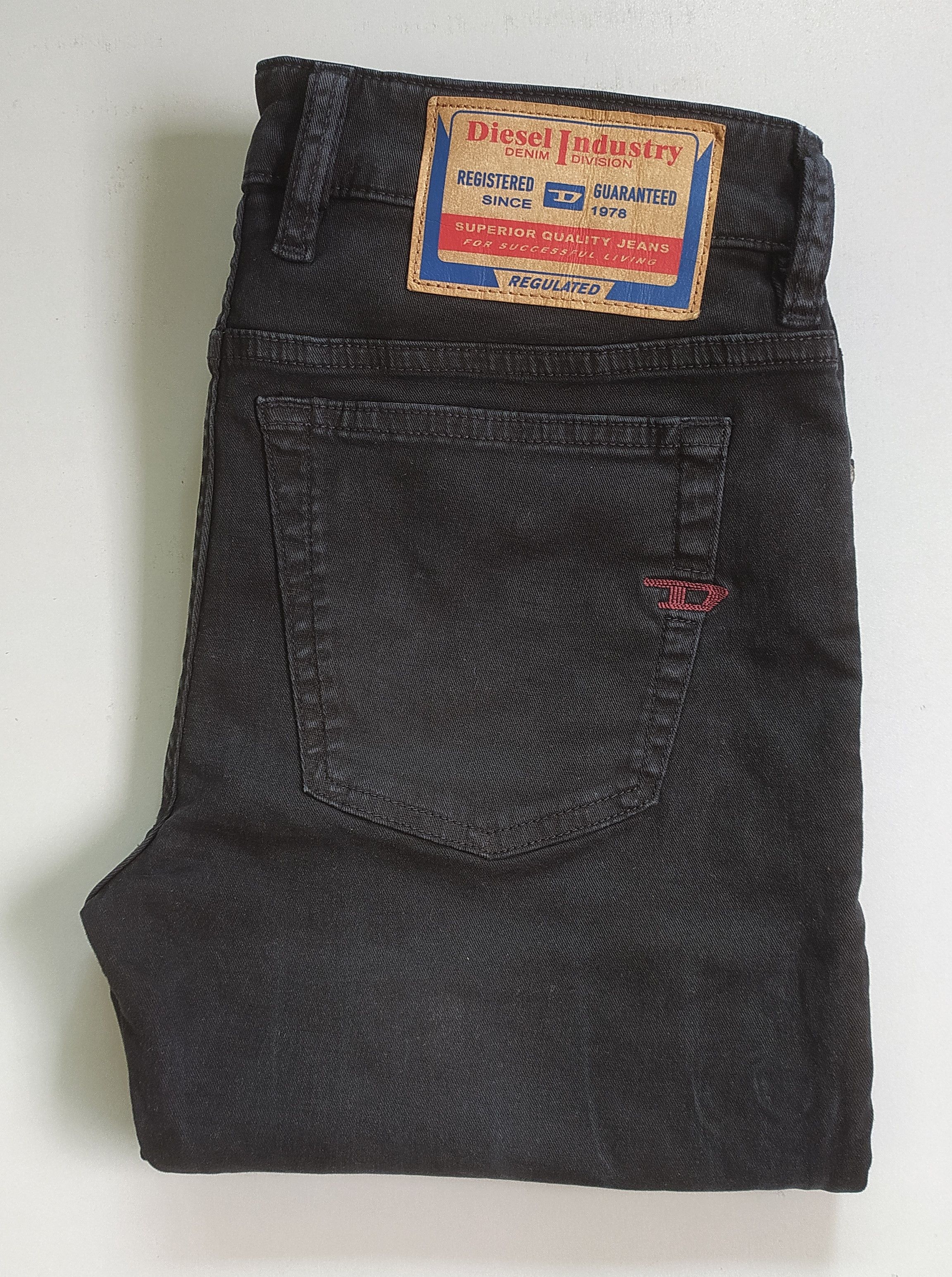 Diesel 2019 SLEENKER L.32 Men's Jeans Free Shipping T/ 9707