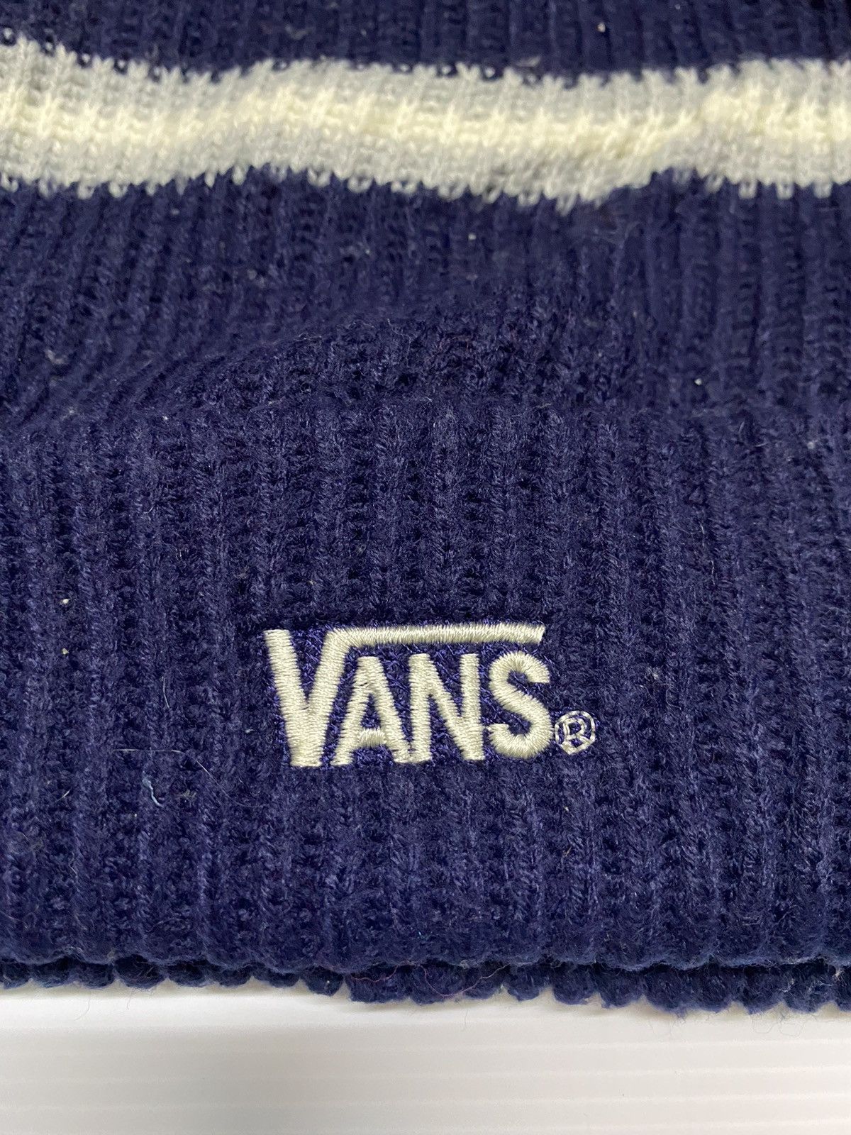 Vans Vans Embroidery Knitted Beanie Hat Size ONE SIZE - 2 Thumbnail