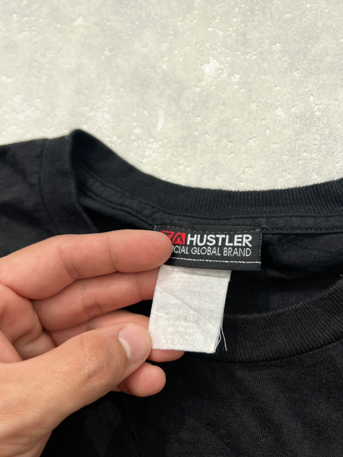 Vintage 00's HUSTLER USA ADULT MAGAZINE RARE NAKED WOMAN TEE Size US XL / EU 56 / 4 - 4 Thumbnail