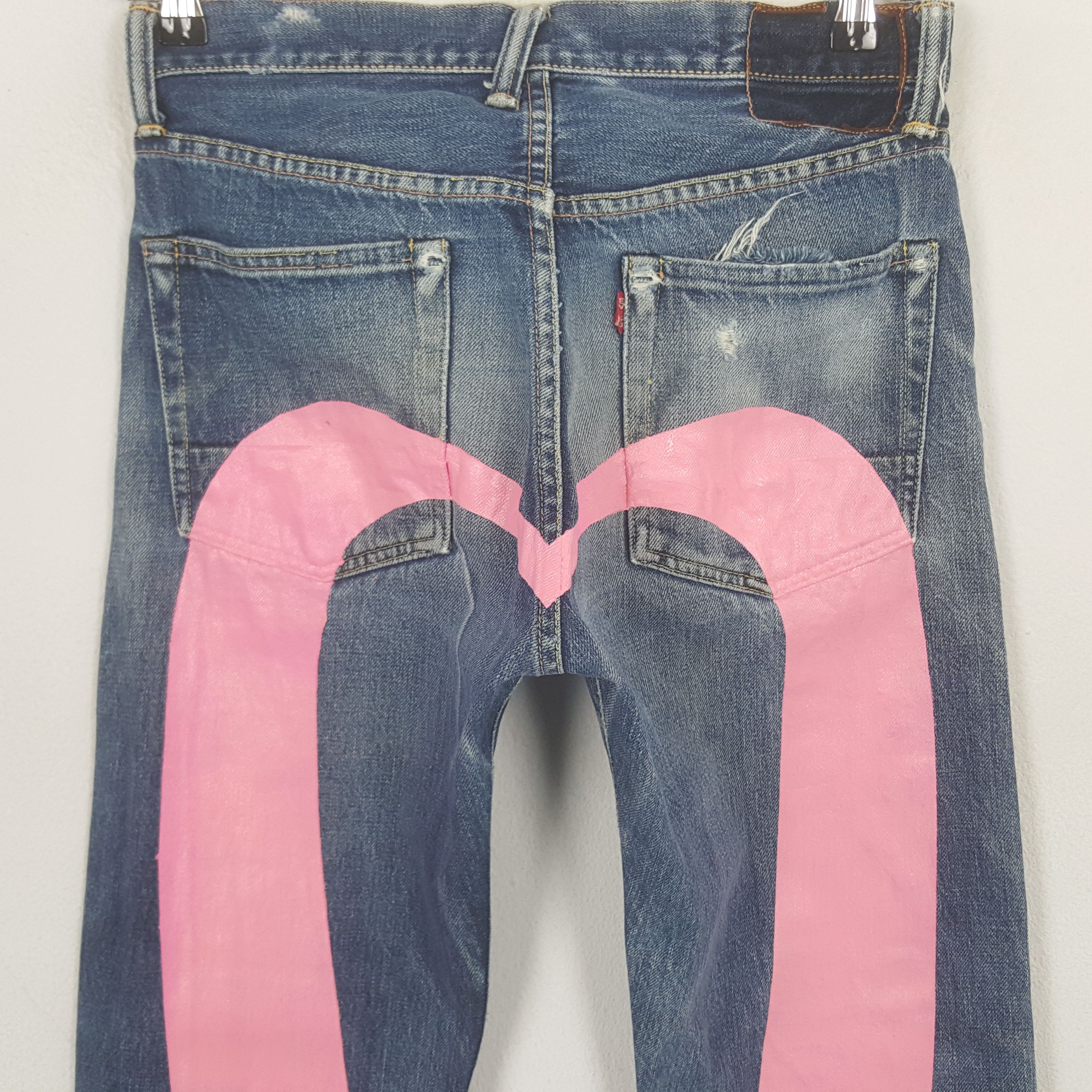 Evisu Vintage Evisu Japanese Brand Daicock Denim Jeans C297N12 Size US 29 - 2 Thumbnail