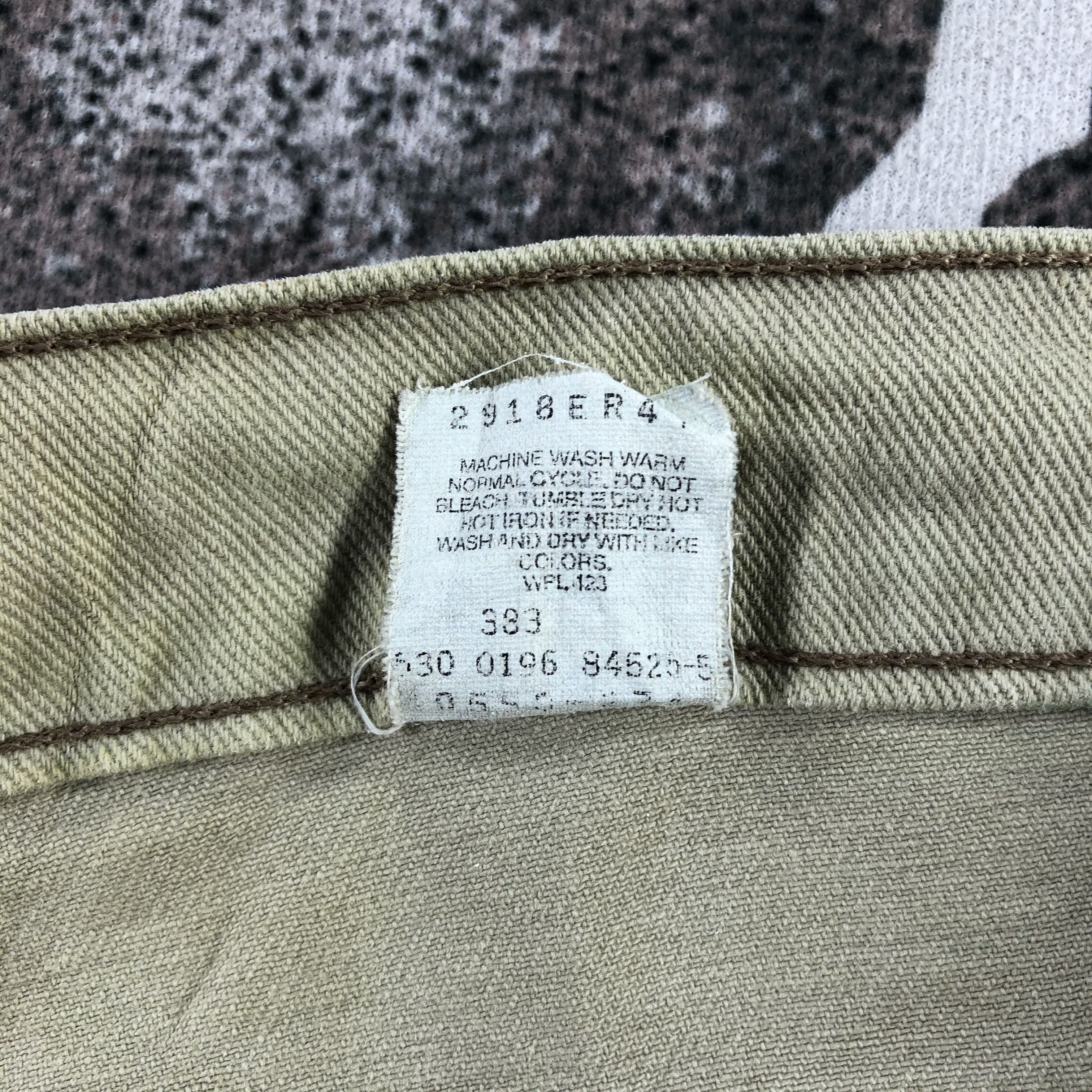 Levi's Vintage 90s Levi's 550 Jeans Orange Tab Denim KJ1410 Size US 35 - 13 Thumbnail