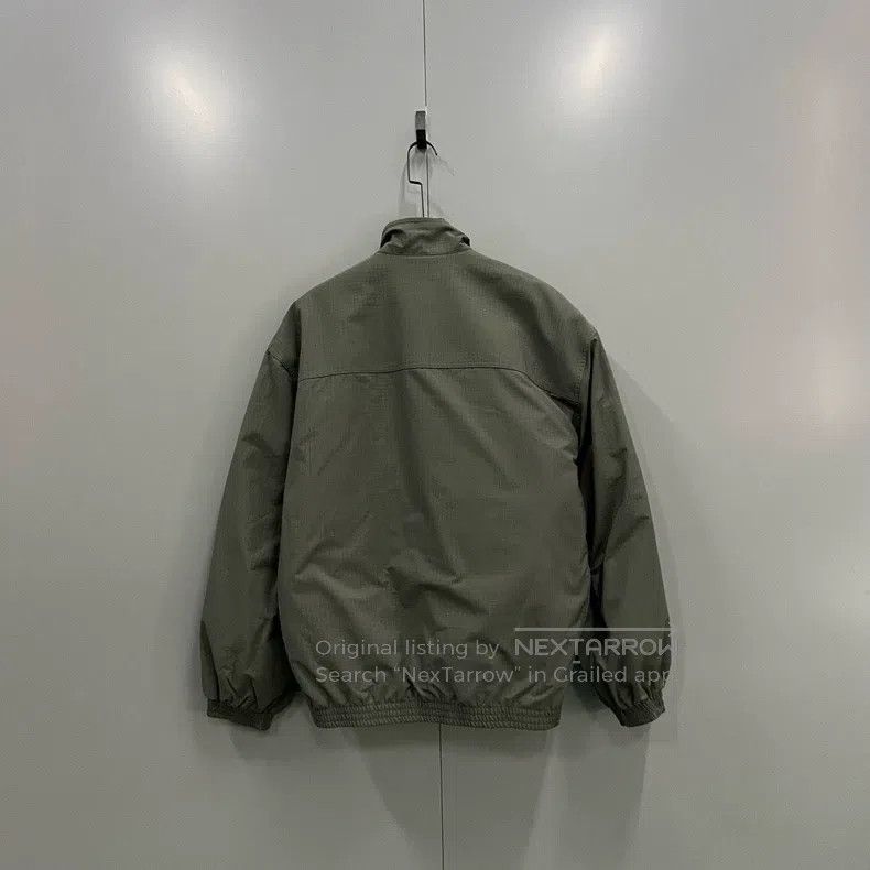Balenciaga Balenciaga Olive Embroidered Logo Jacket Size US M / EU 48-50 / 2 - 2 Thumbnail