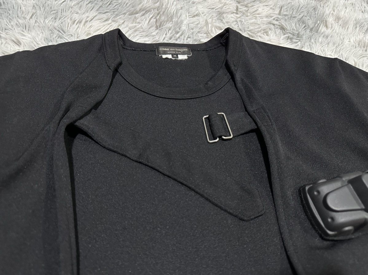Comme des Garcons Homme Plus 🔥Aw17 Comme Des Garcons Homme Plus Bondage Layered Shirt Size US XXL / EU 58 / 5 - 8 Thumbnail
