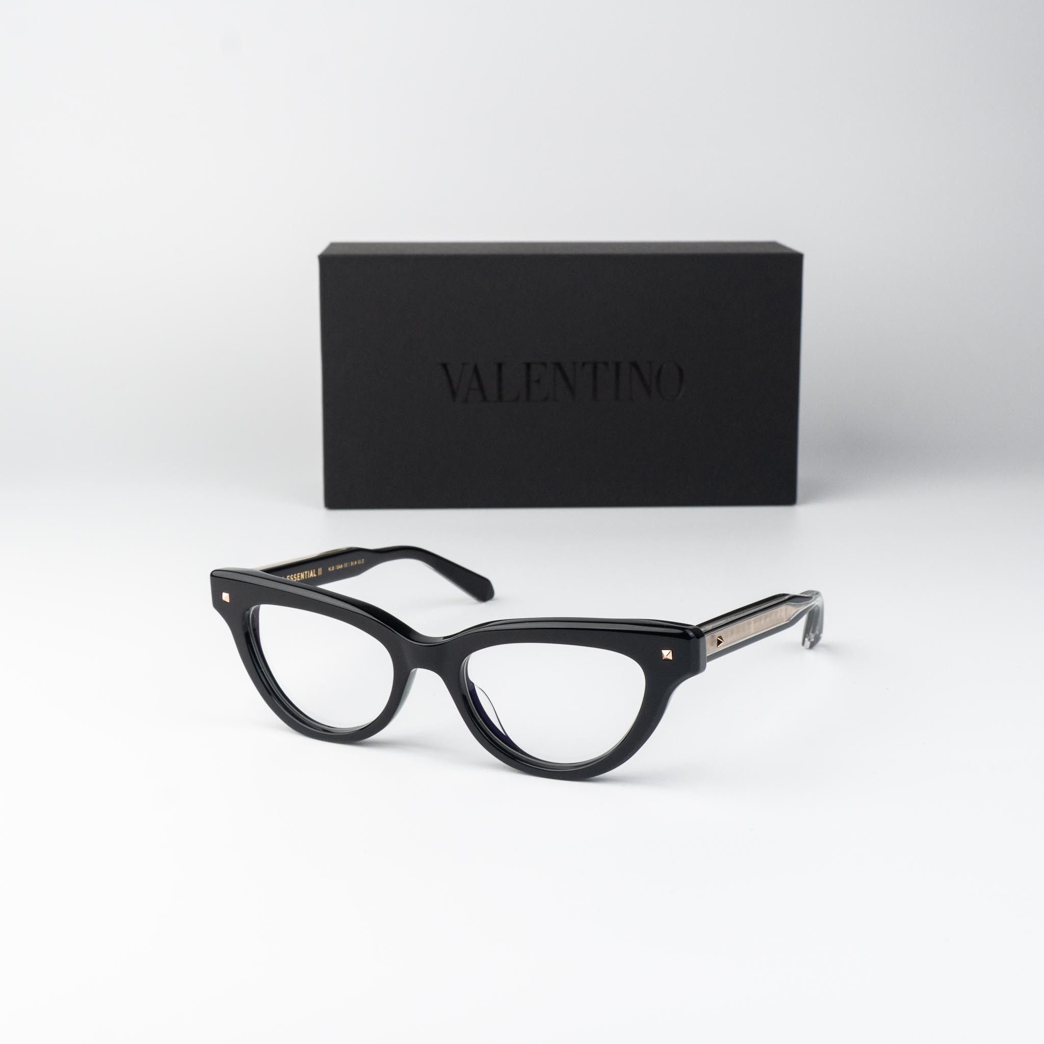 Valentino Valentino Women Eyeglasses Cat Eye V-ESSENTIAL II VLX-124 A Size ONE SIZE - 1 Thumbnail