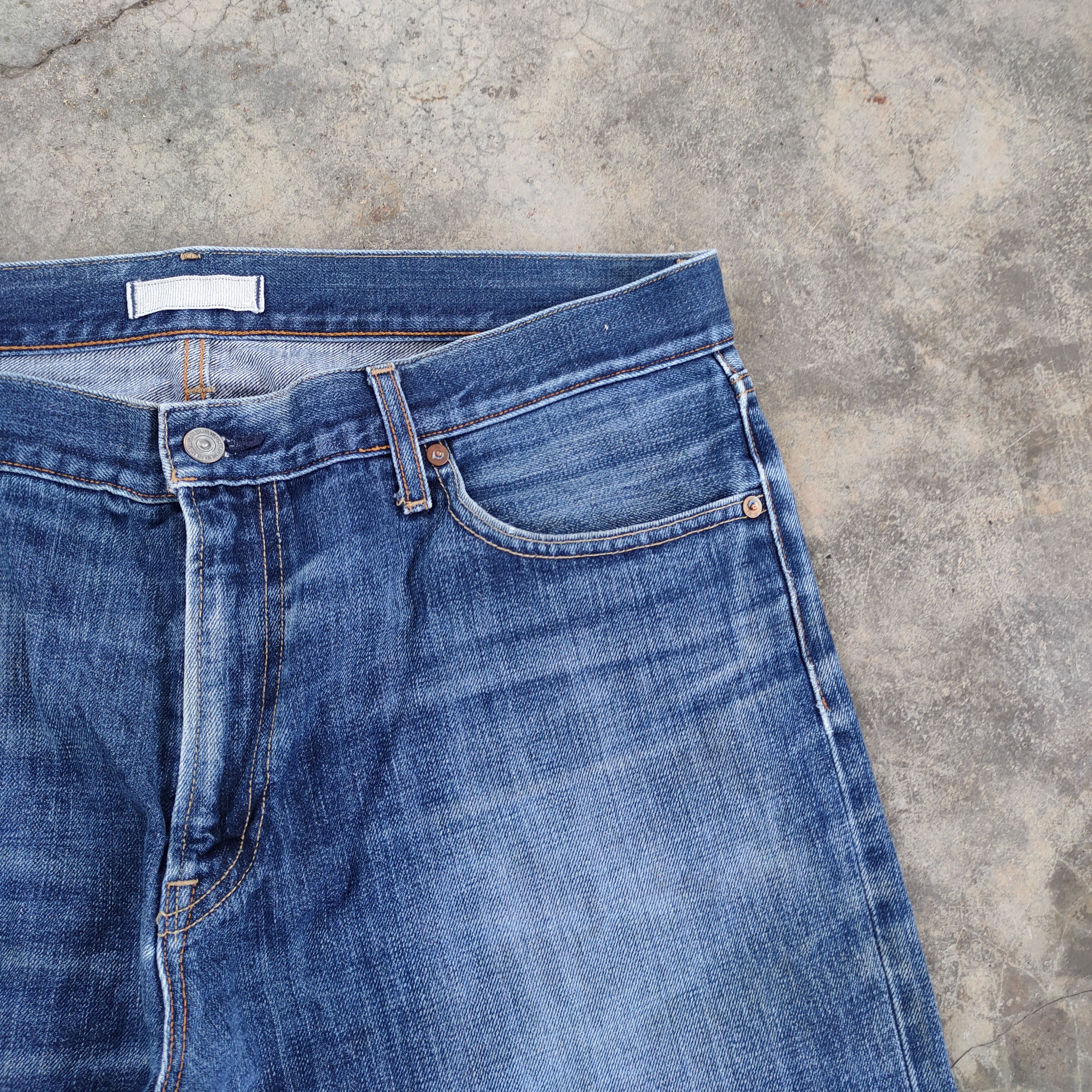 Japanese Brand × Jean × Vintage VINTAGE JAPANESE FADED RIPPED JEANS DENIM PANTS Size US 37 - 7 Thumbnail