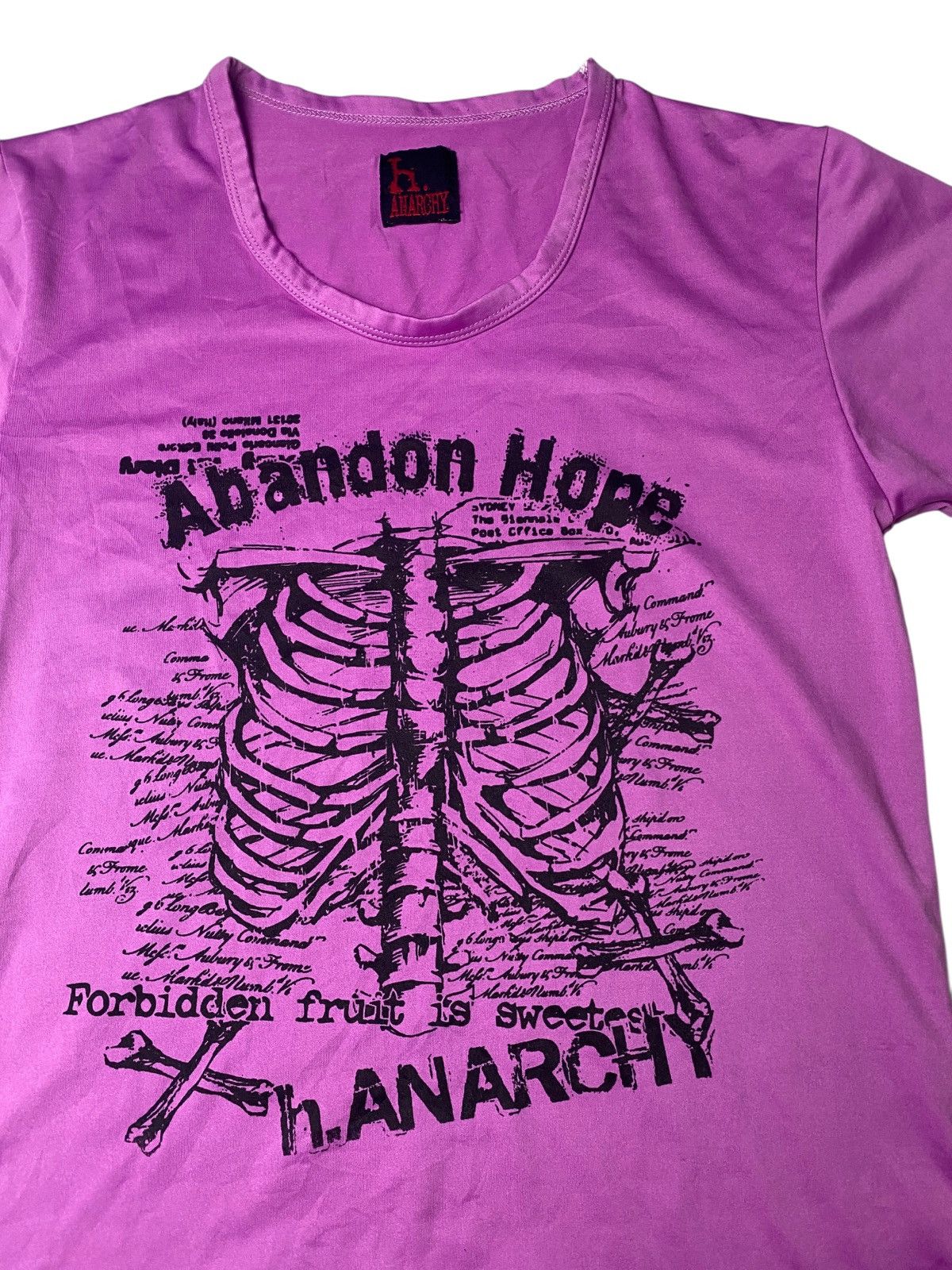 Beauty Beast 2000's H. Anarchy Bone Poem Shirt Size US S / EU 44-46 / 1 - 2 Thumbnail