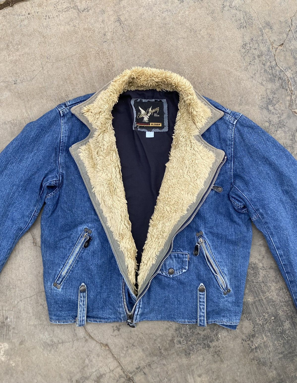 ❤️‍🔥Rare❤️‍🔥Edwin Rider’s Denim Jacket