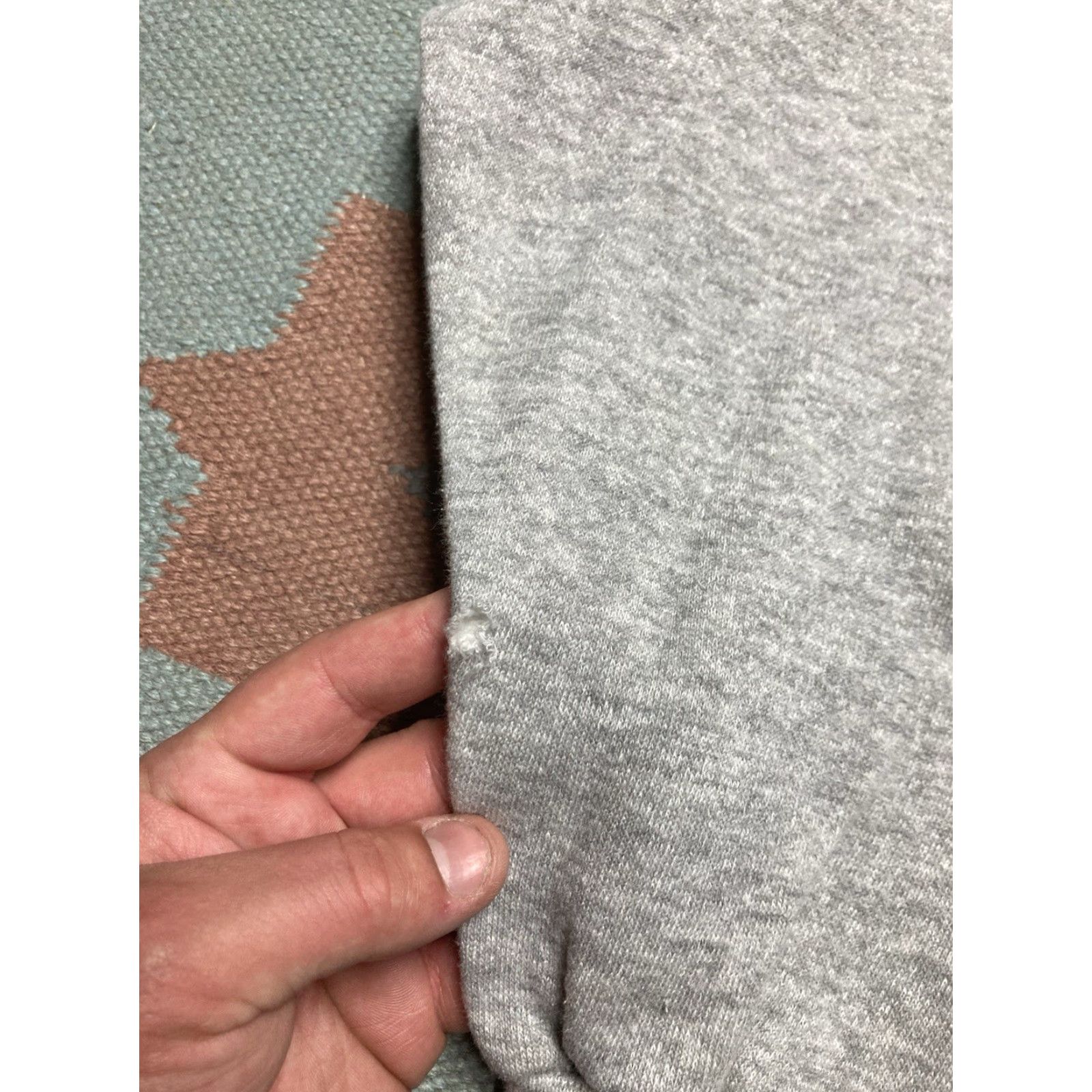 Vintage VINTAGE Sweatshirt Crewneck 70s USA Olympics Distressed Gray Small Mens | USA Theme | Pullover Size US S / EU 44-46 / 1 - 6 Thumbnail