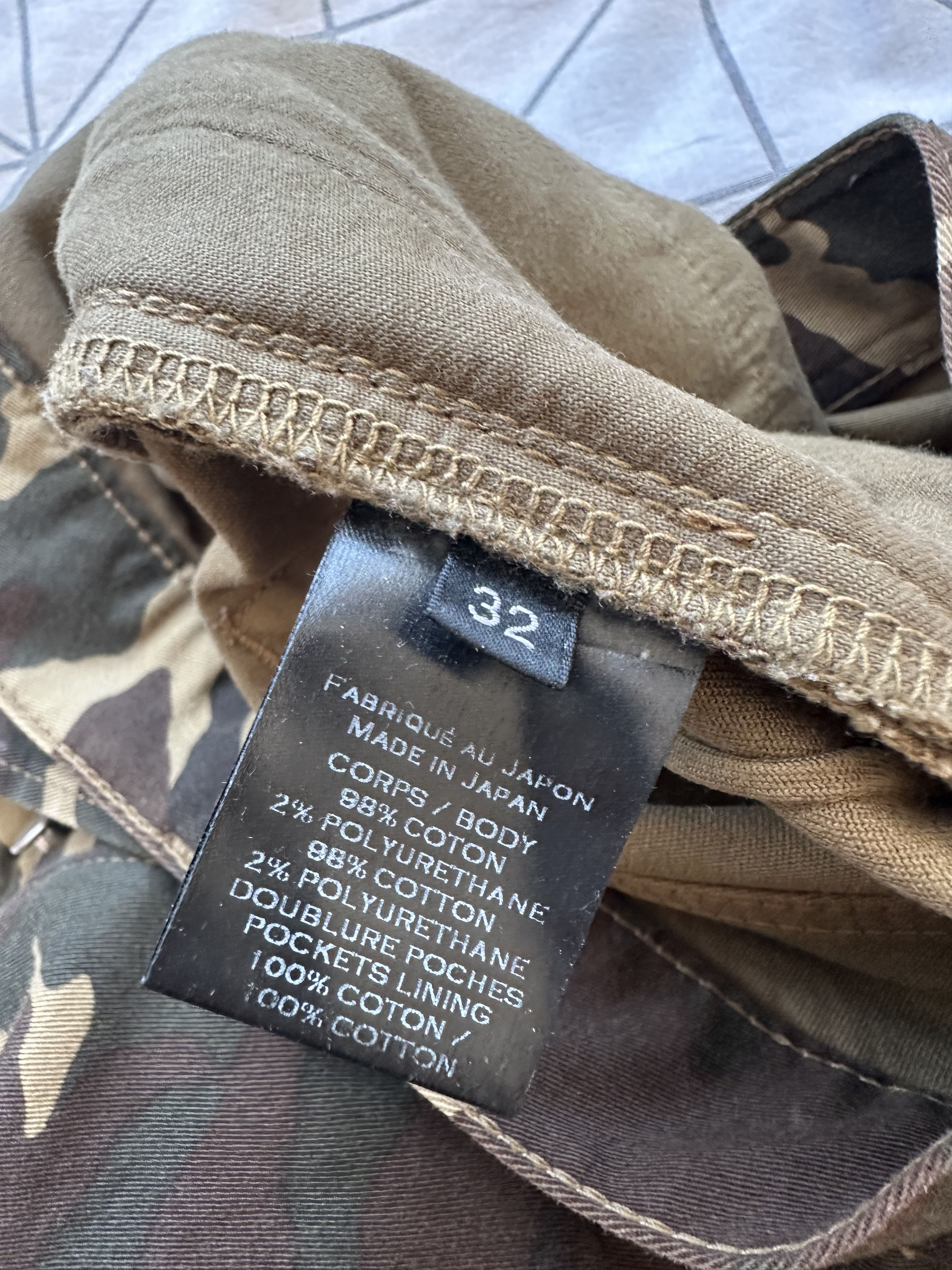 Balmain FW17 Balmain Distressed Camo Biker Denim Oliver Rousteing Size US 32 / EU 48 - 13 Thumbnail