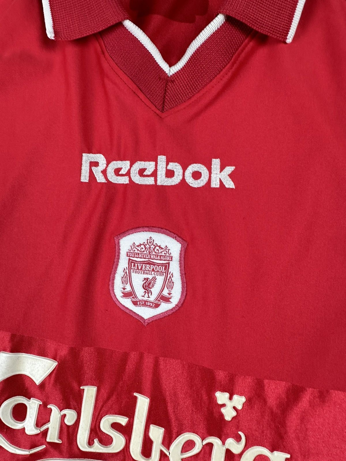 Reebok Reebok Liverpool Fc Home 2000/02 Home Soccer Football Jersey Size US L / EU 52-54 / 3 - 9 Thumbnail