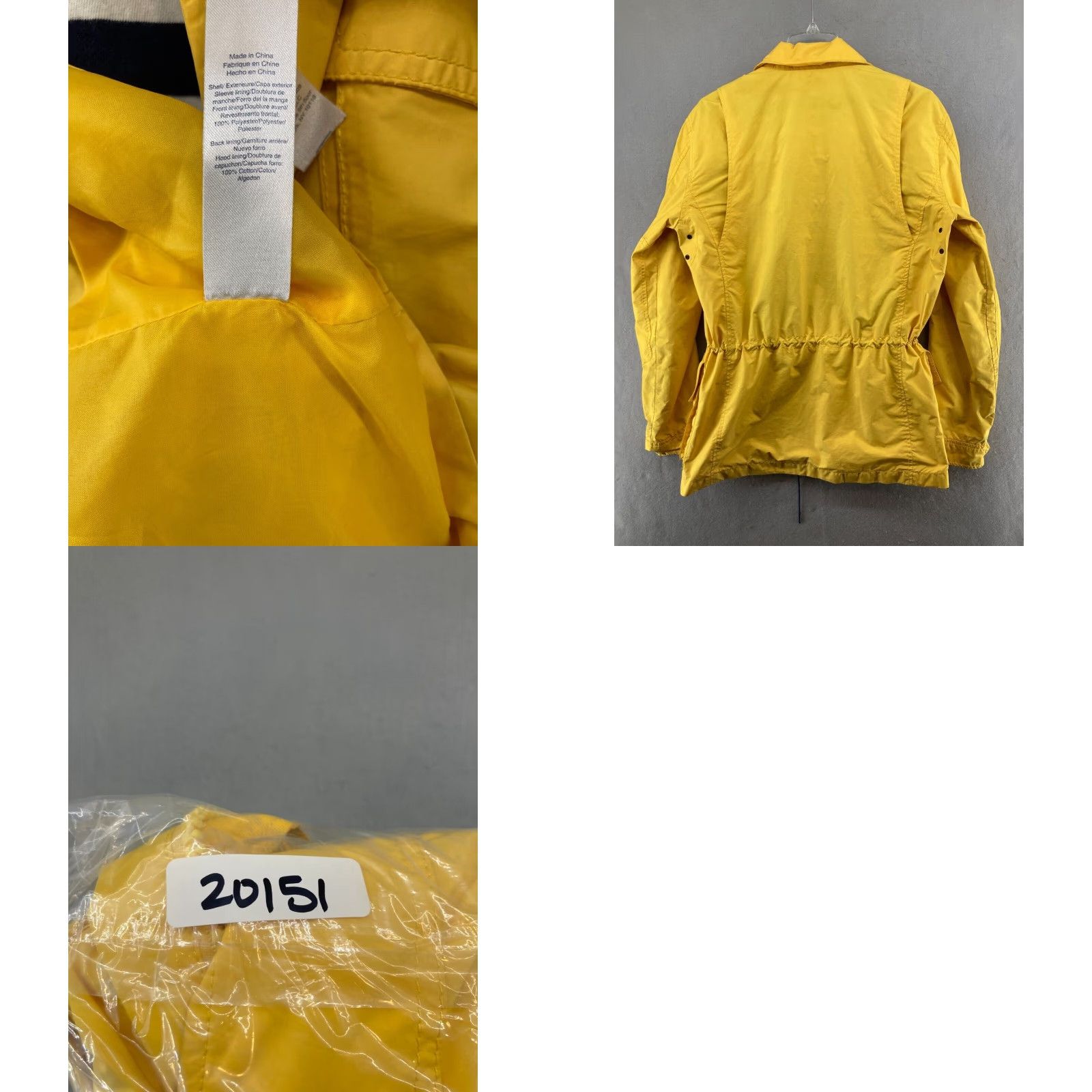 Sperry Sperry Top Sider Jacket Mens M Yellow Nautical Boating Cargo Size US M / EU 48-50 / 2 - 8 Thumbnail