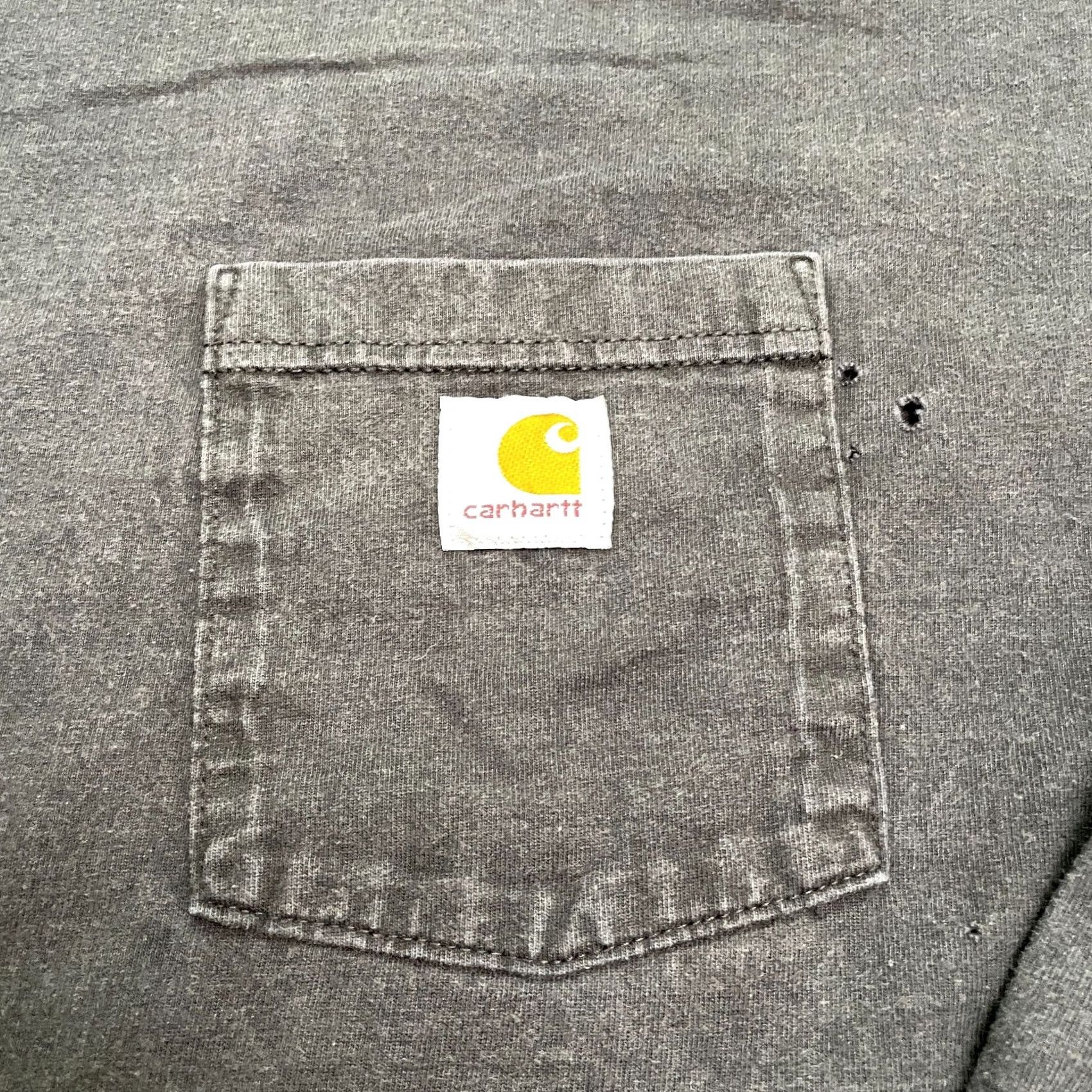 Carhartt Carhartt K126 Original Fit Shirt Mens 2XL Black Crew Neck Long Sleeve Pocket Tee Size US XXL / EU 58 / 5 - 4 Thumbnail