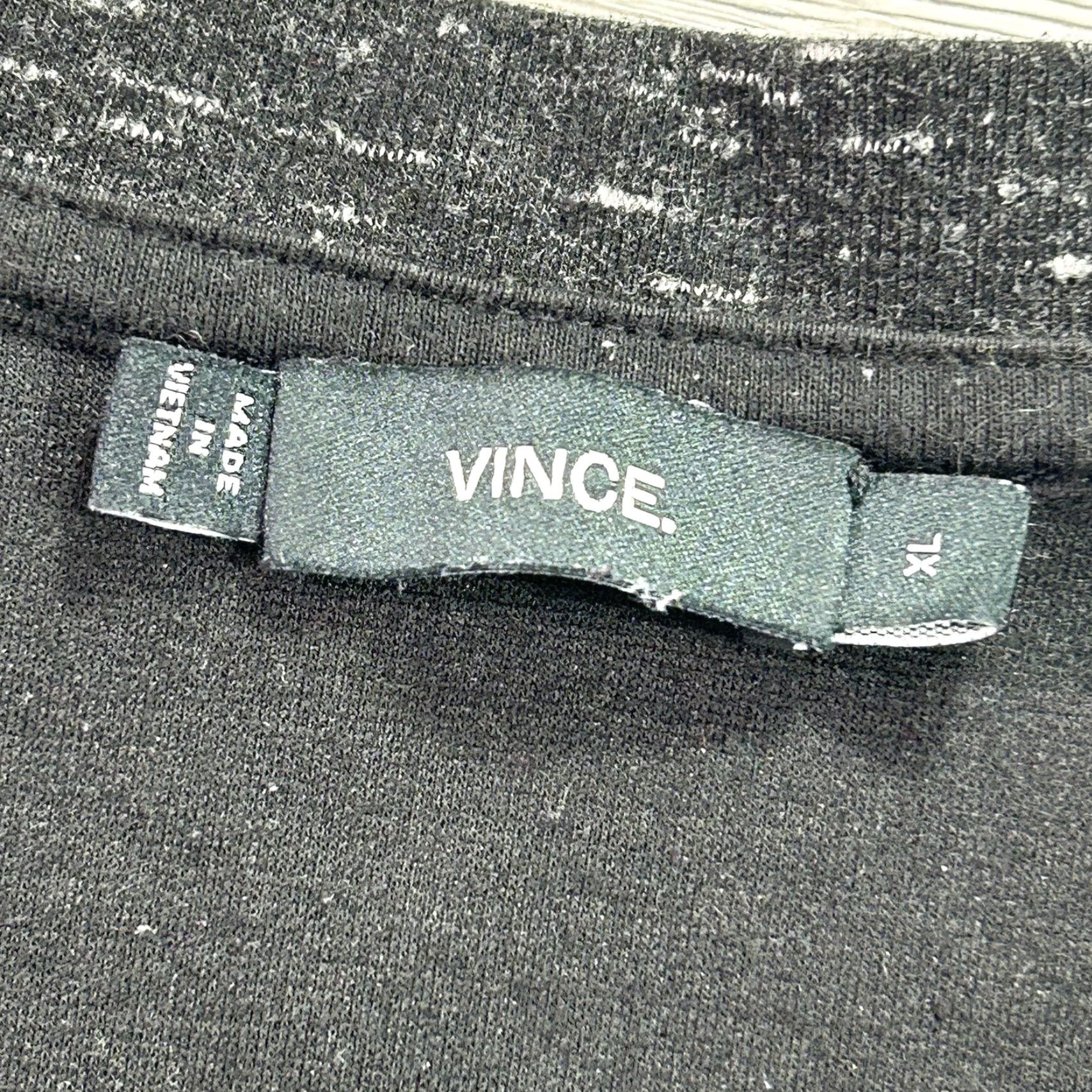 Vince Vince Sweatshirt Mens XL Black Raglan Pullover Crewneck Long Sleeve Stretch Knit Fabric Solid Pattern Knit Pullover Men Size US XL / EU 56 / 4 - 4 Thumbnail
